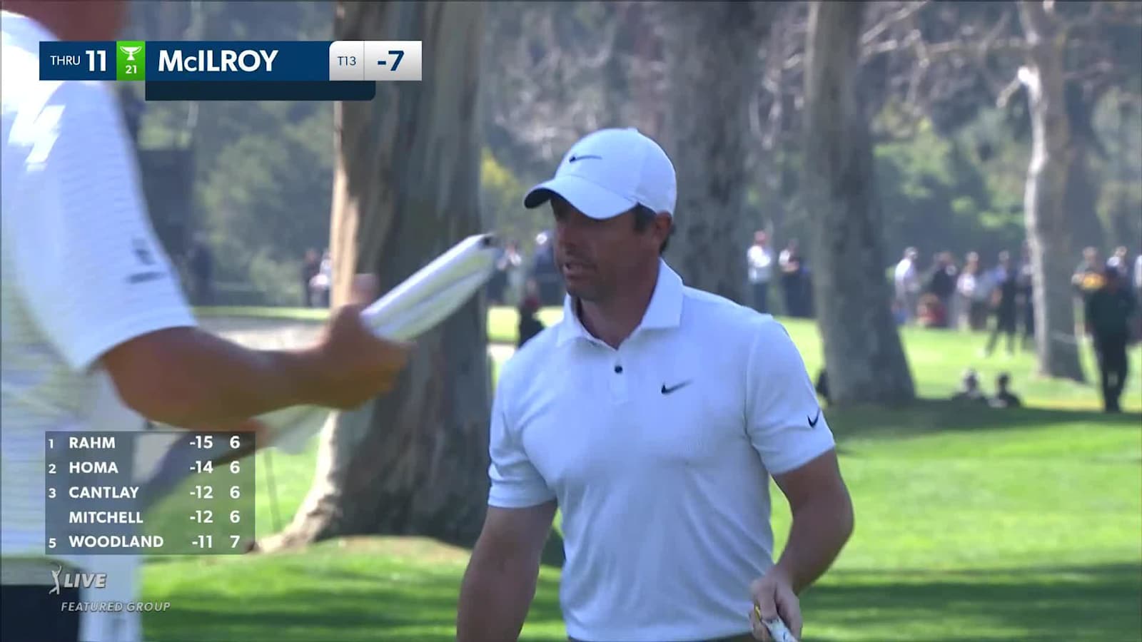 Rory McIlroy controls third from rough and birdies at Genesis