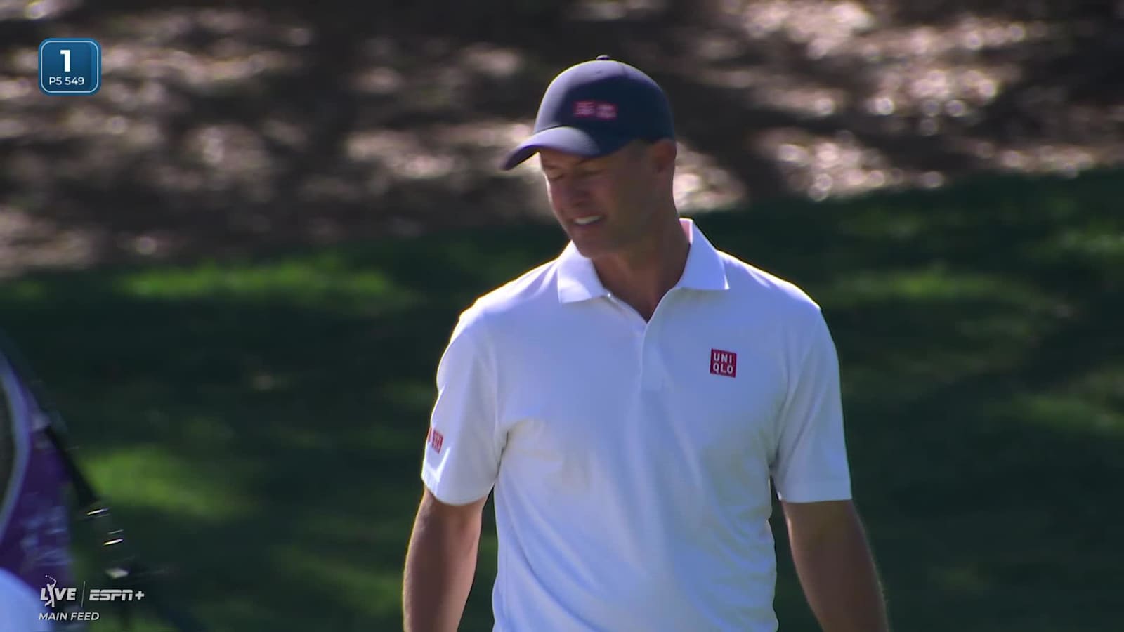 Adam Scott makes birdie on No. 1 at Valspar