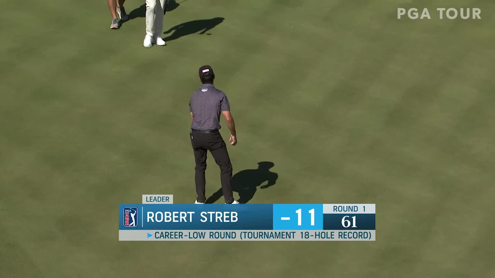 Robert Streb makes 11-footer for birdie at THE CJ CUP