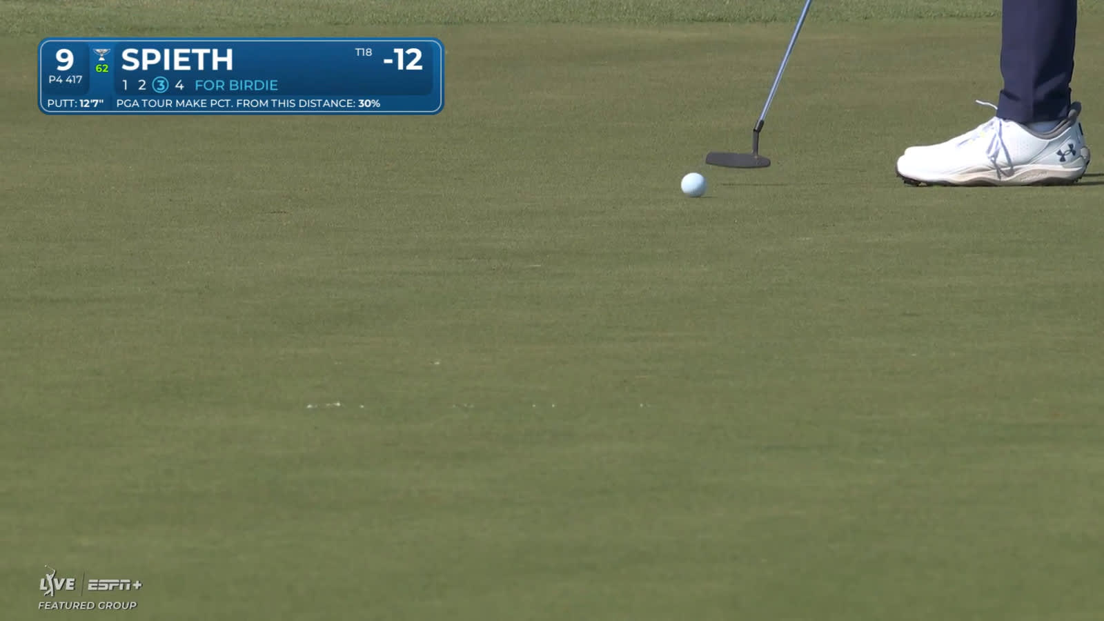 Jordan Spieth holes 12-foot birdie putt at Cognizant Classic