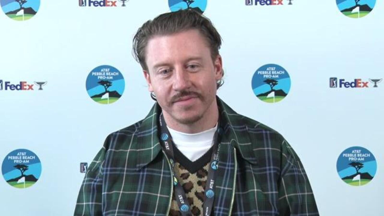 Macklemore on his start with golf before AT&T Pebble Beach