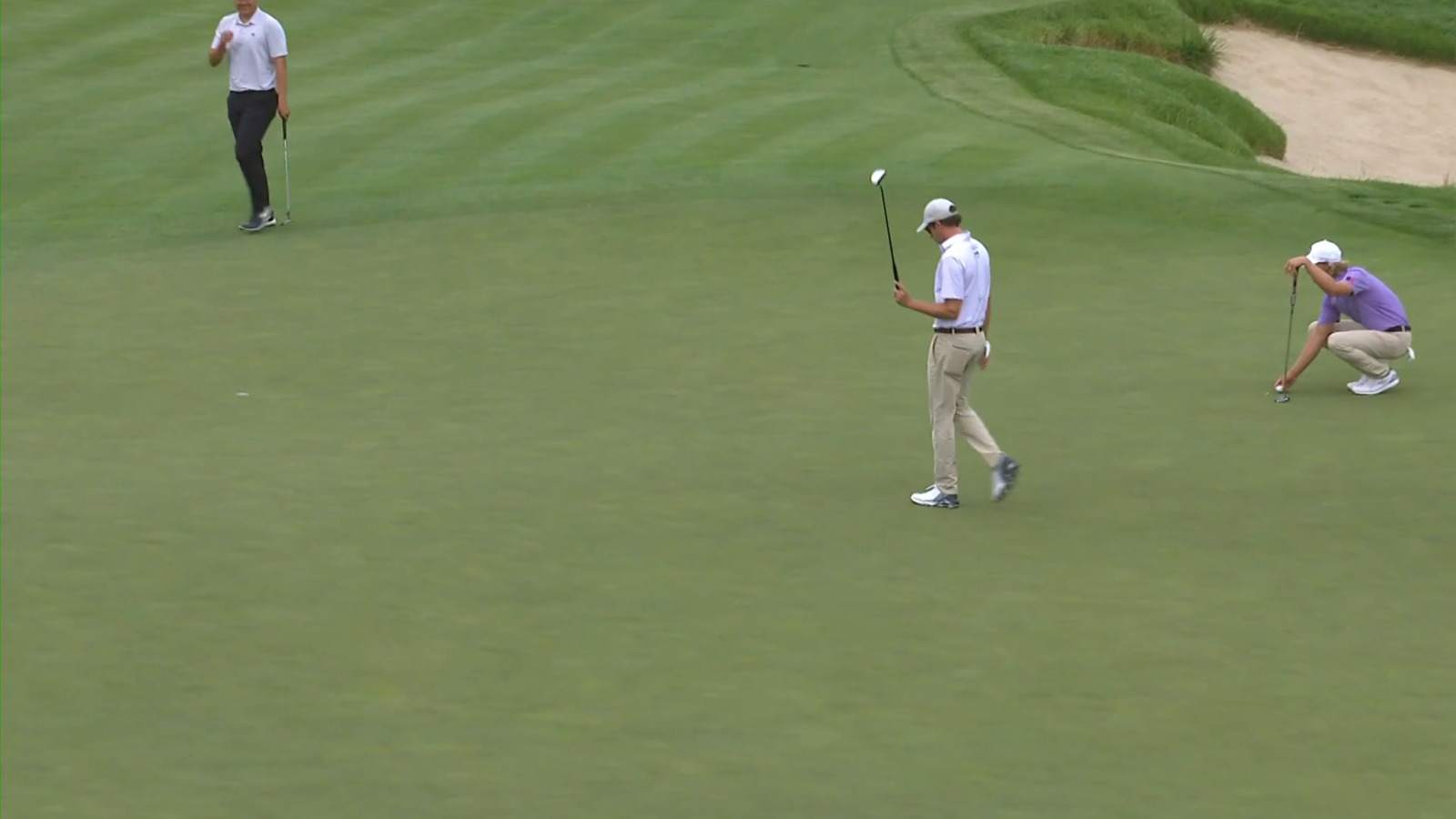 Ben Kohles sinks 27-footer for birdie at Wells Fargo