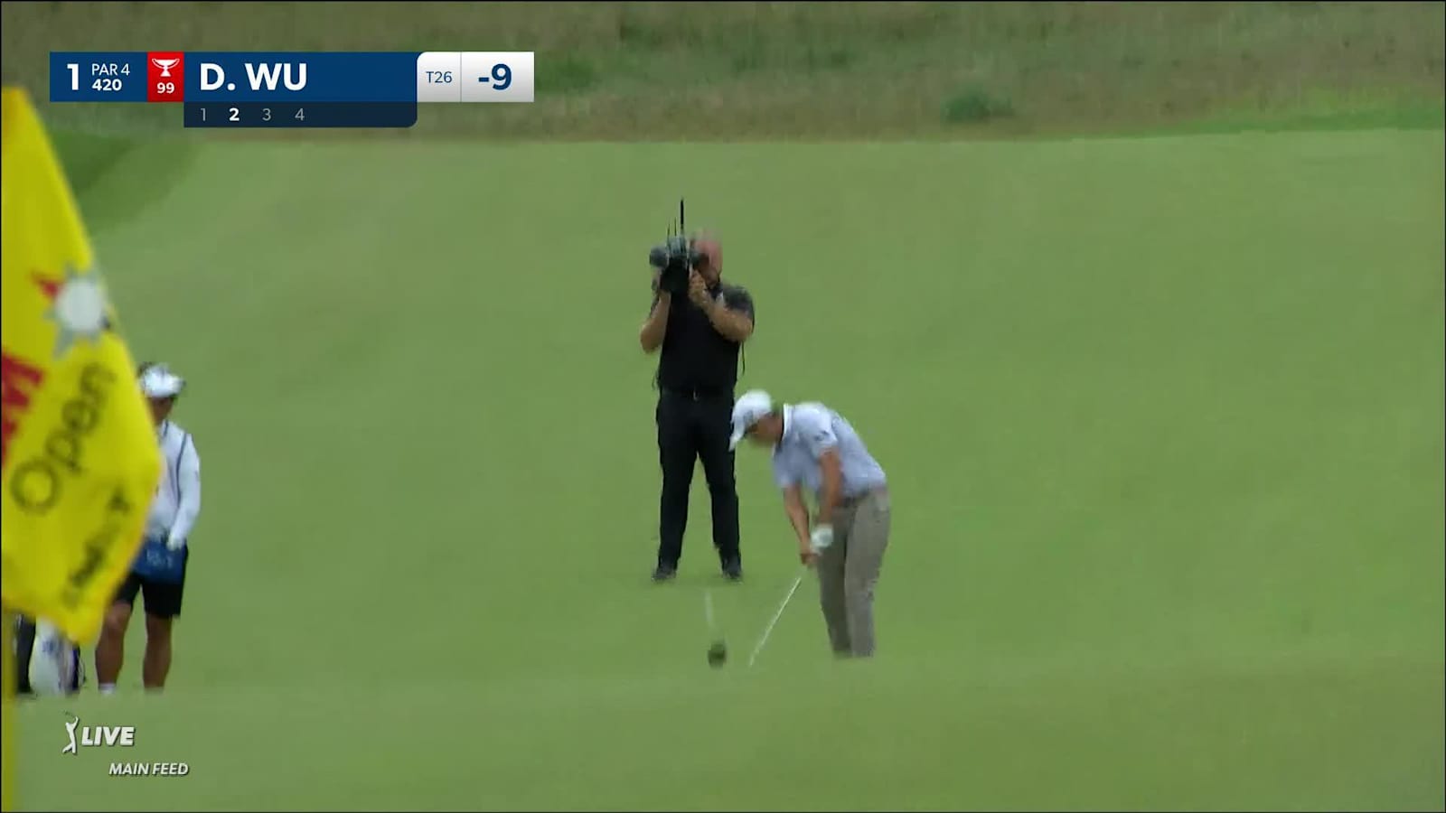 Dylan Wu spins approach tight to set up birdie at 3M Open