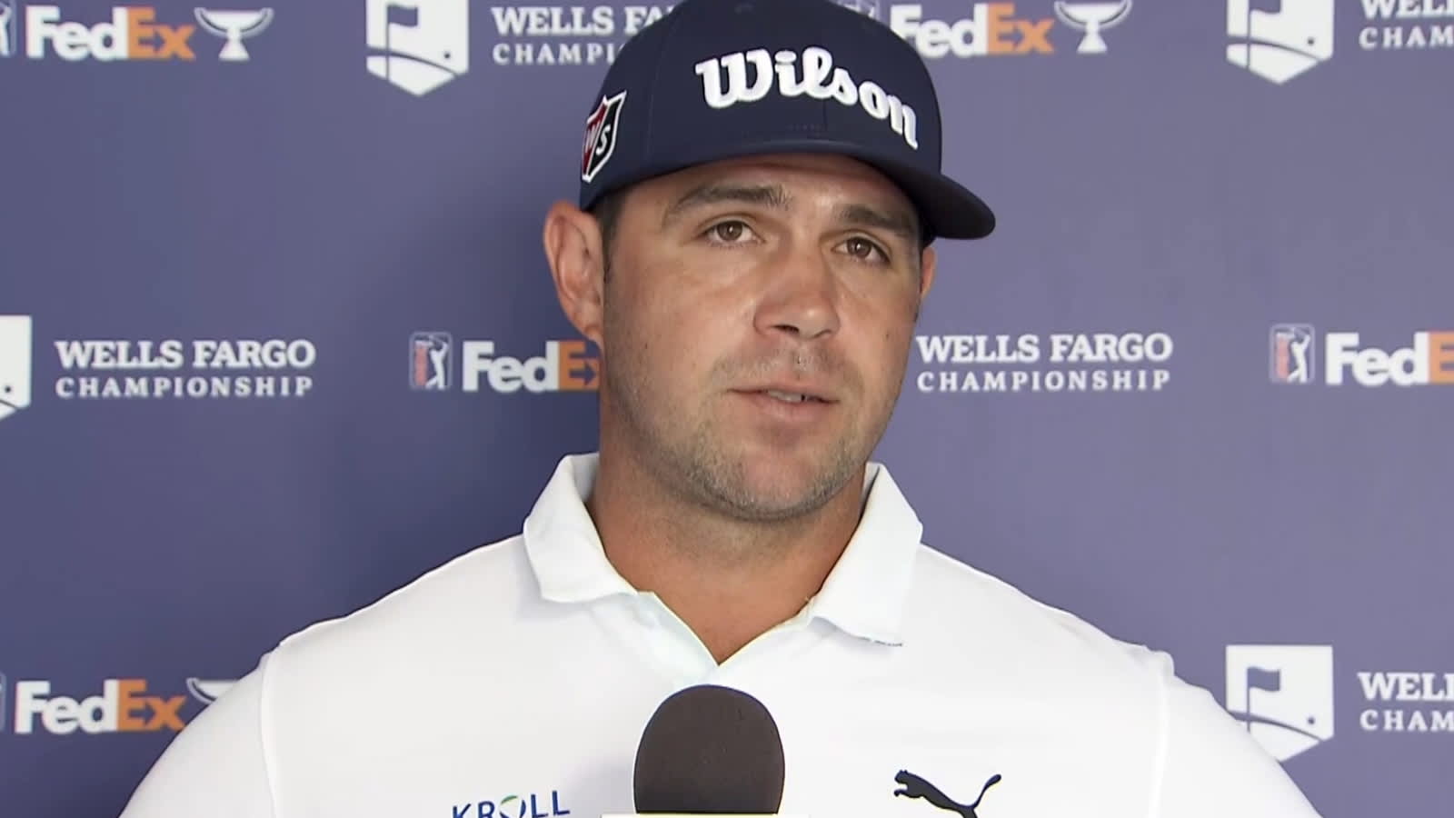 Gary Woodland interview after Round 2 at Wells Fargo