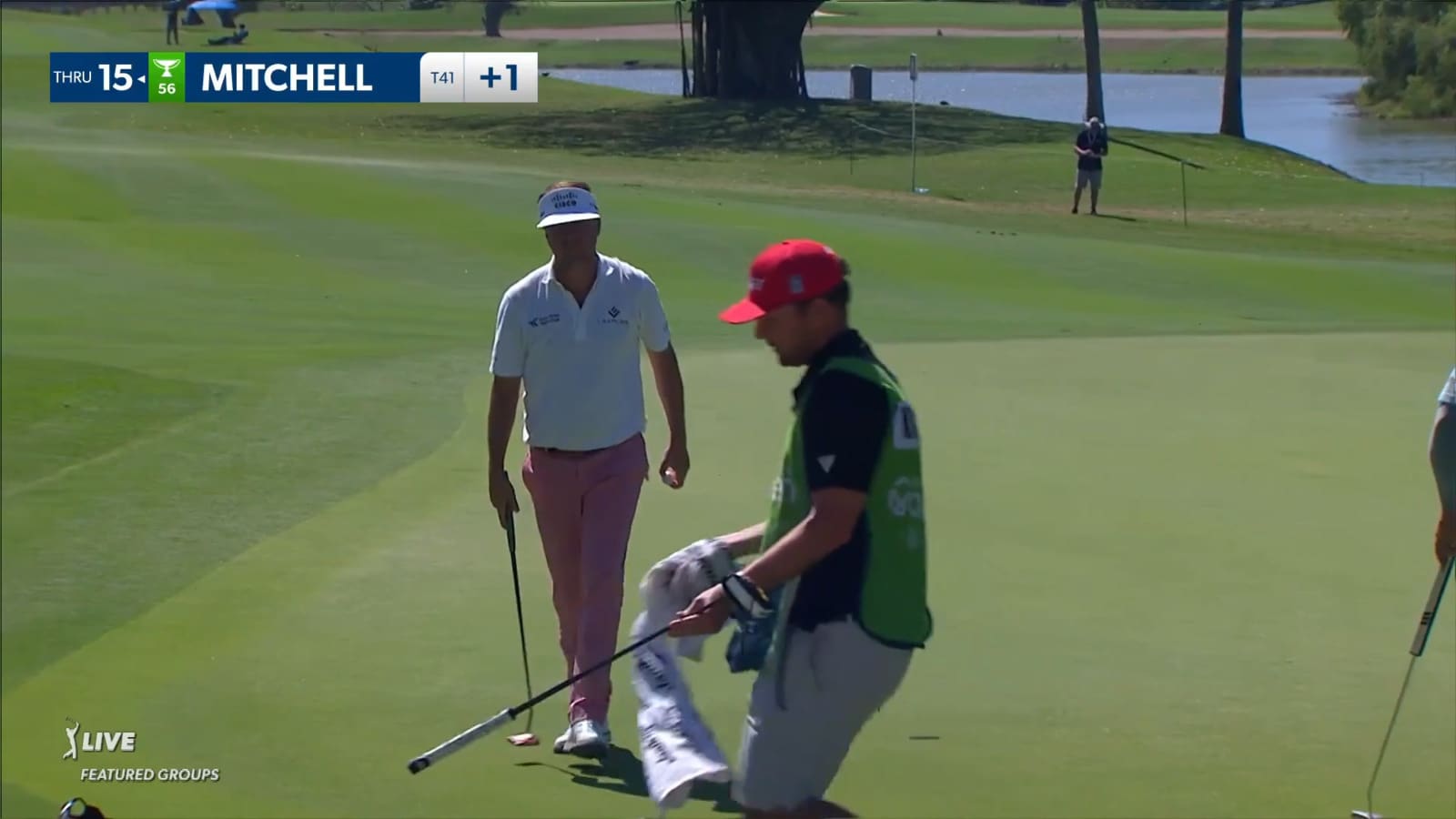 Keith Mitchell makes birdie on No. 6 at Mexico Open