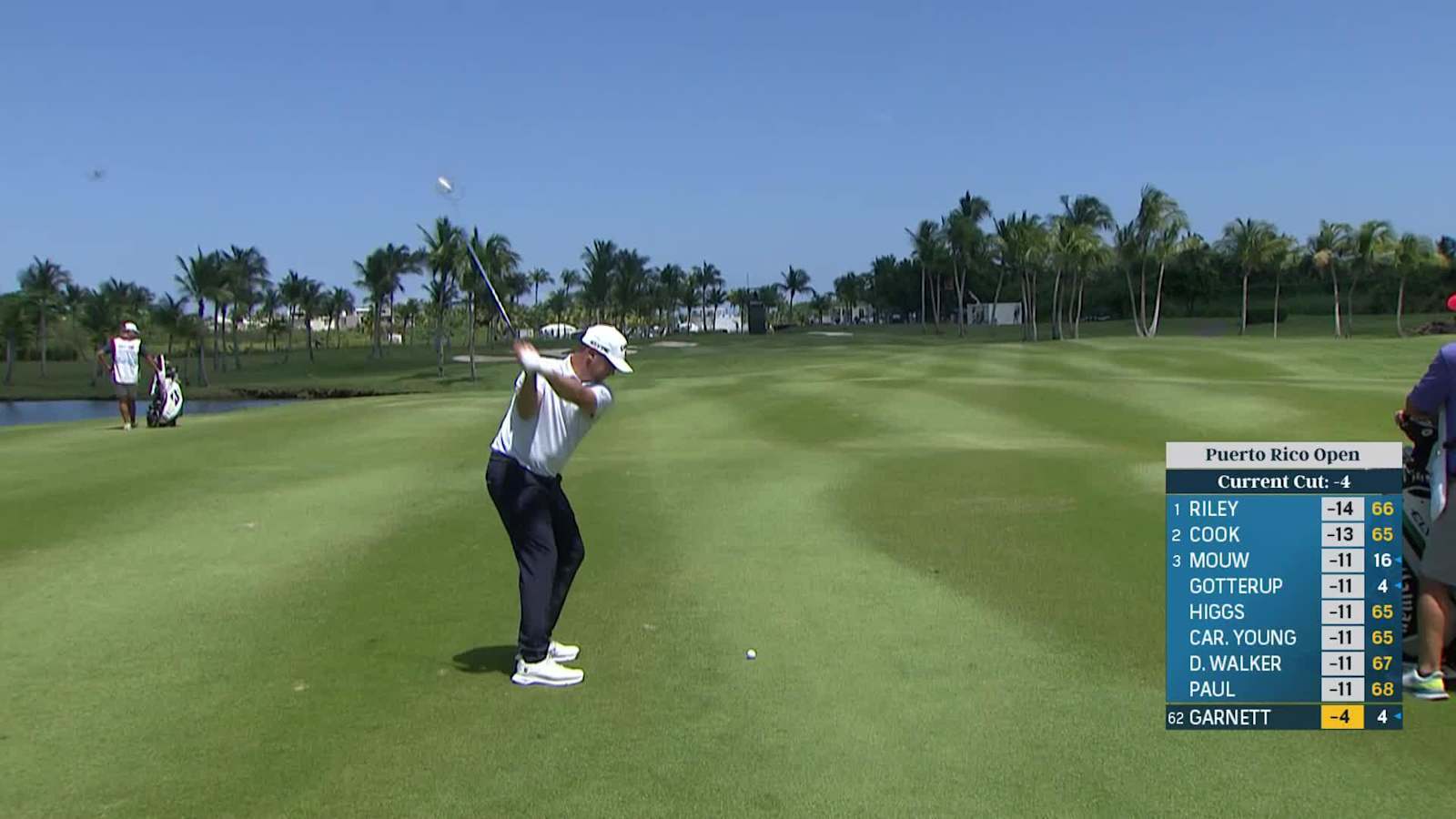 Brice Garnett reaches in two and birdies at Puerto Rico