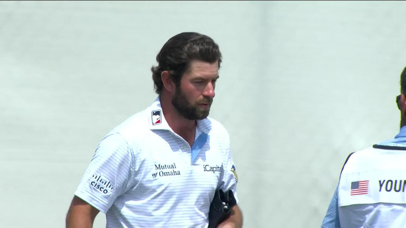 Cam Young birdies the first playoff hole to advance to the Finals at WGC-Dell Match Play