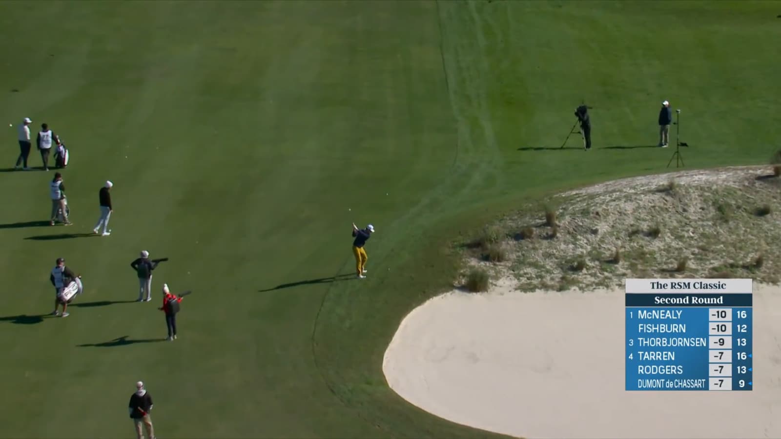 Harris English reaches in two to set up birdie at The RSM Classic