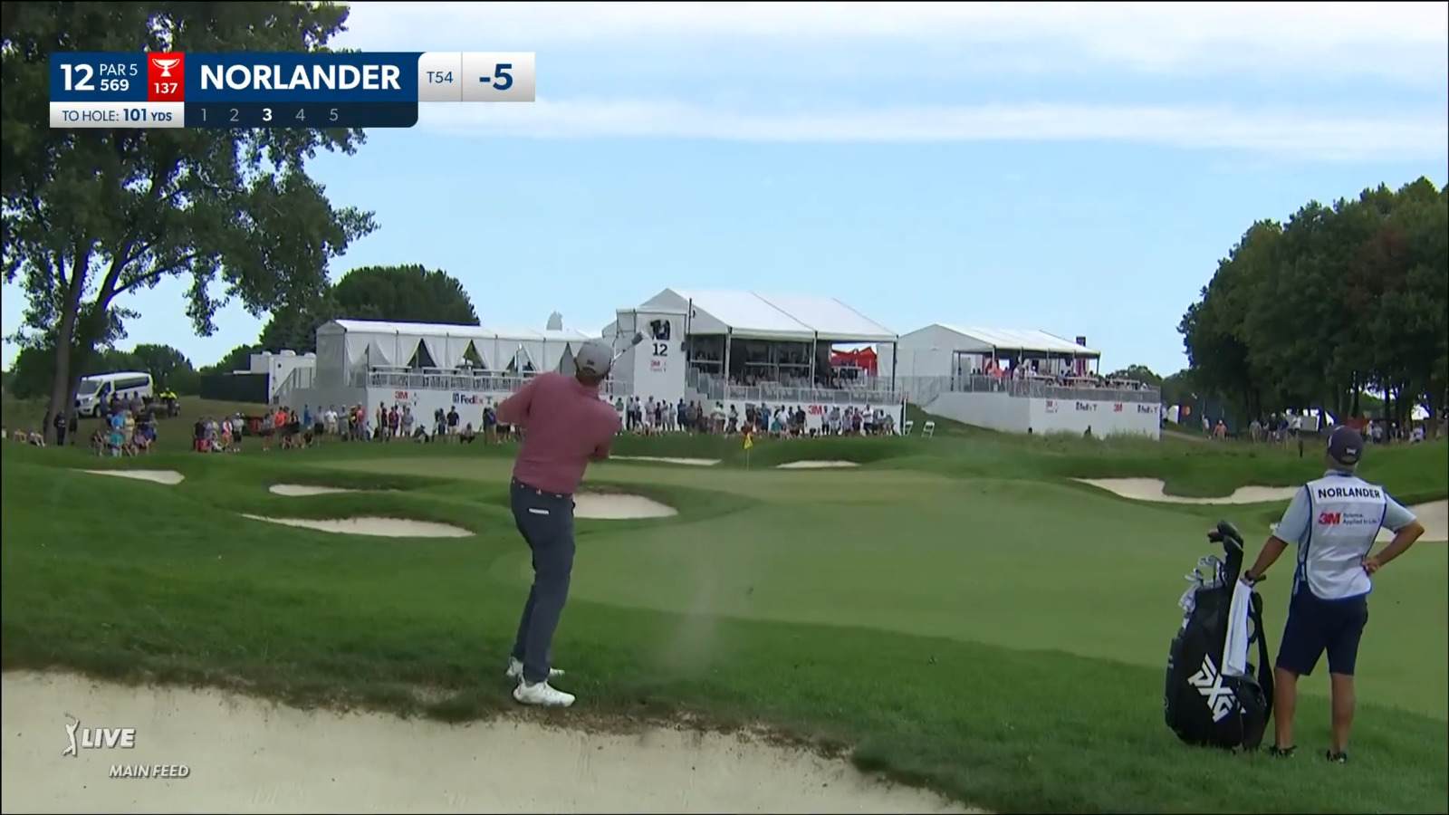 Henrik Norlander's impressive third leads to birdie at 3M Open