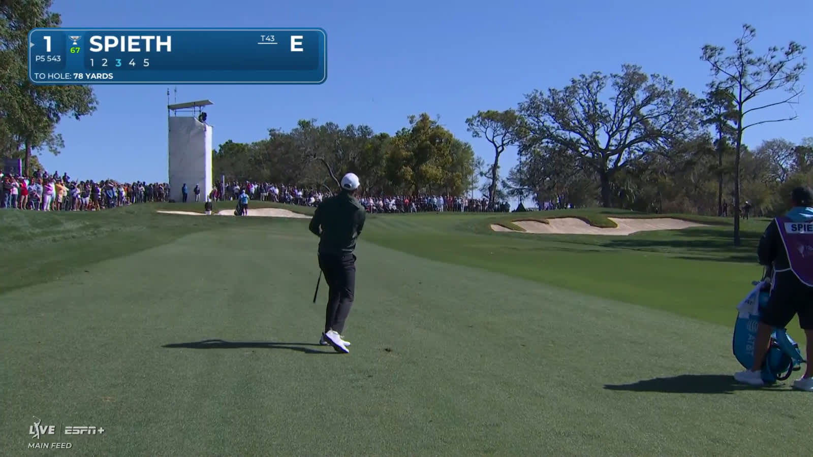 Jordan Spieth spins wedge to set up birdie at Valspar