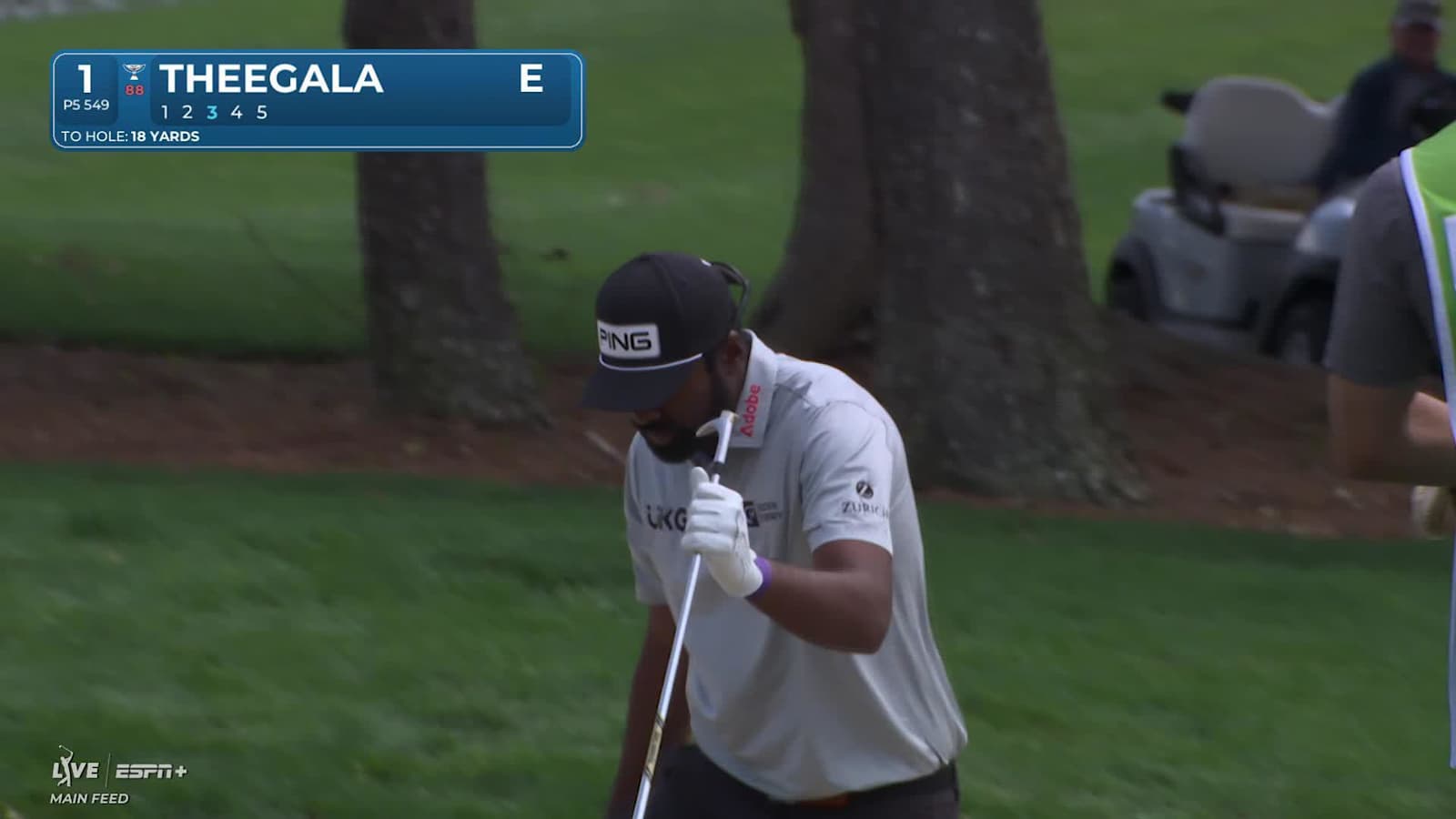 Sahith Theegala opens his Thursday with birdie at Valspar
