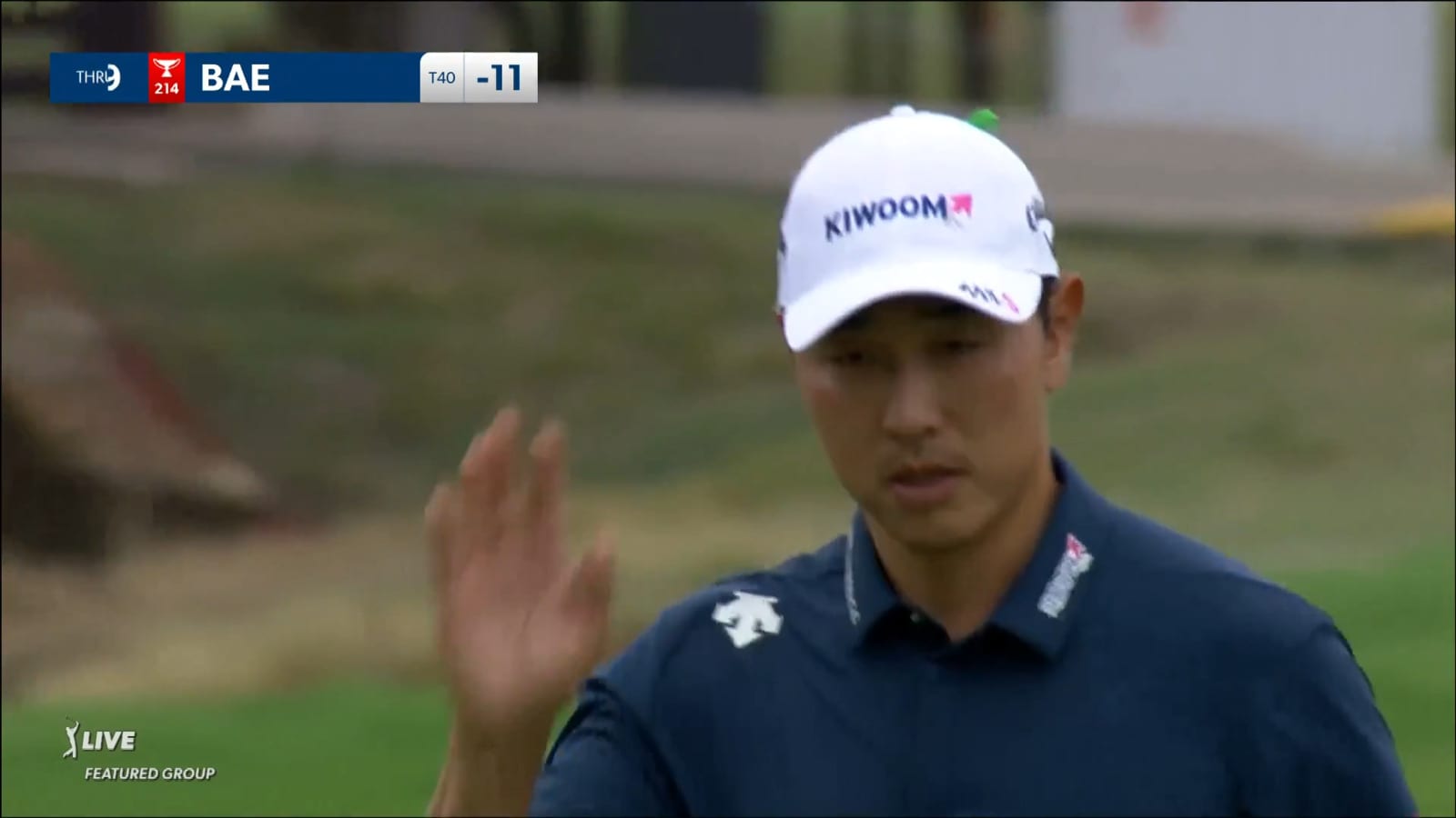 Sangmoon Bae makes 14-footer for birdie at AT&T Byron Nelson