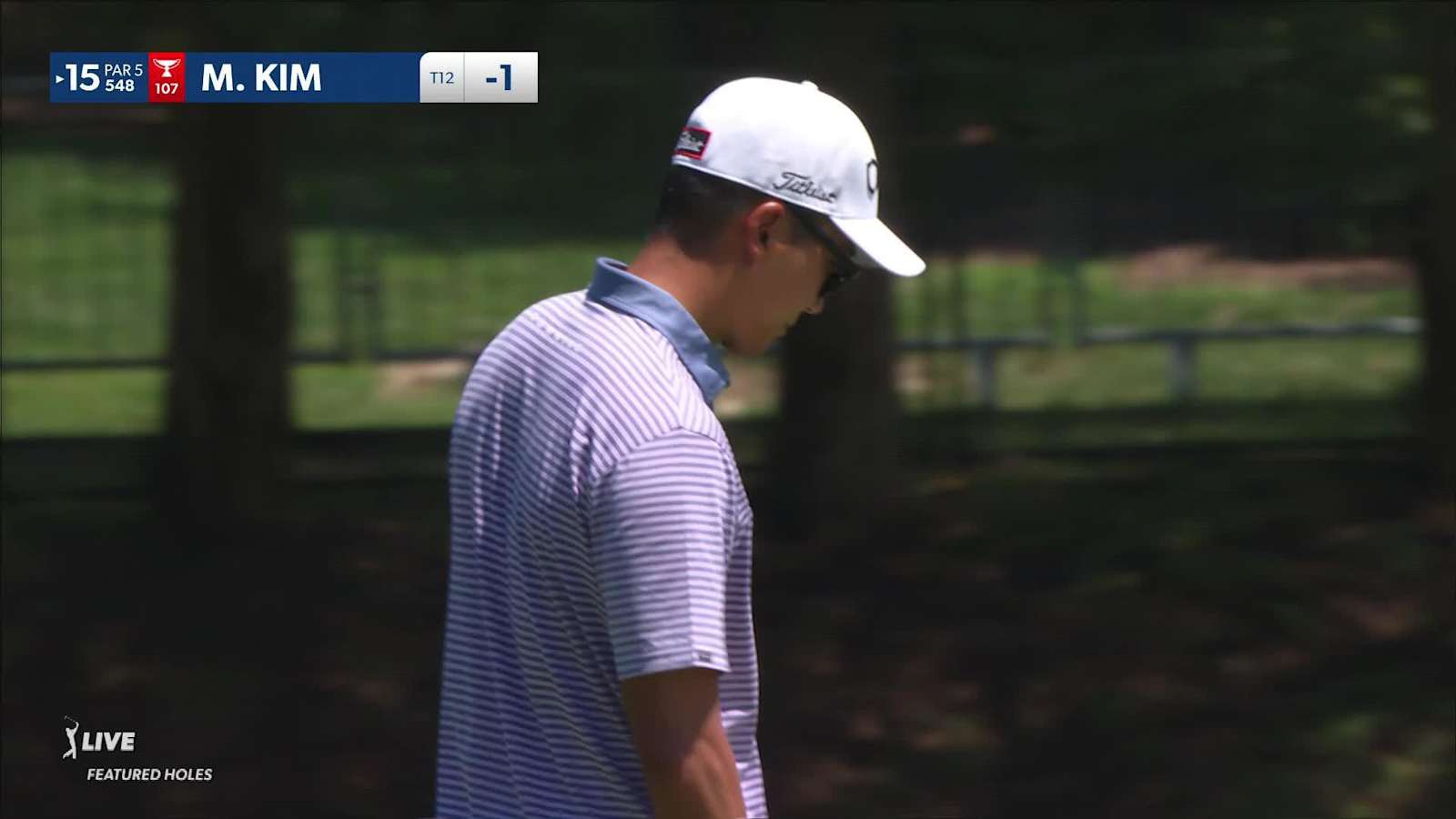 Michael Kim makes birdie at Wyndham