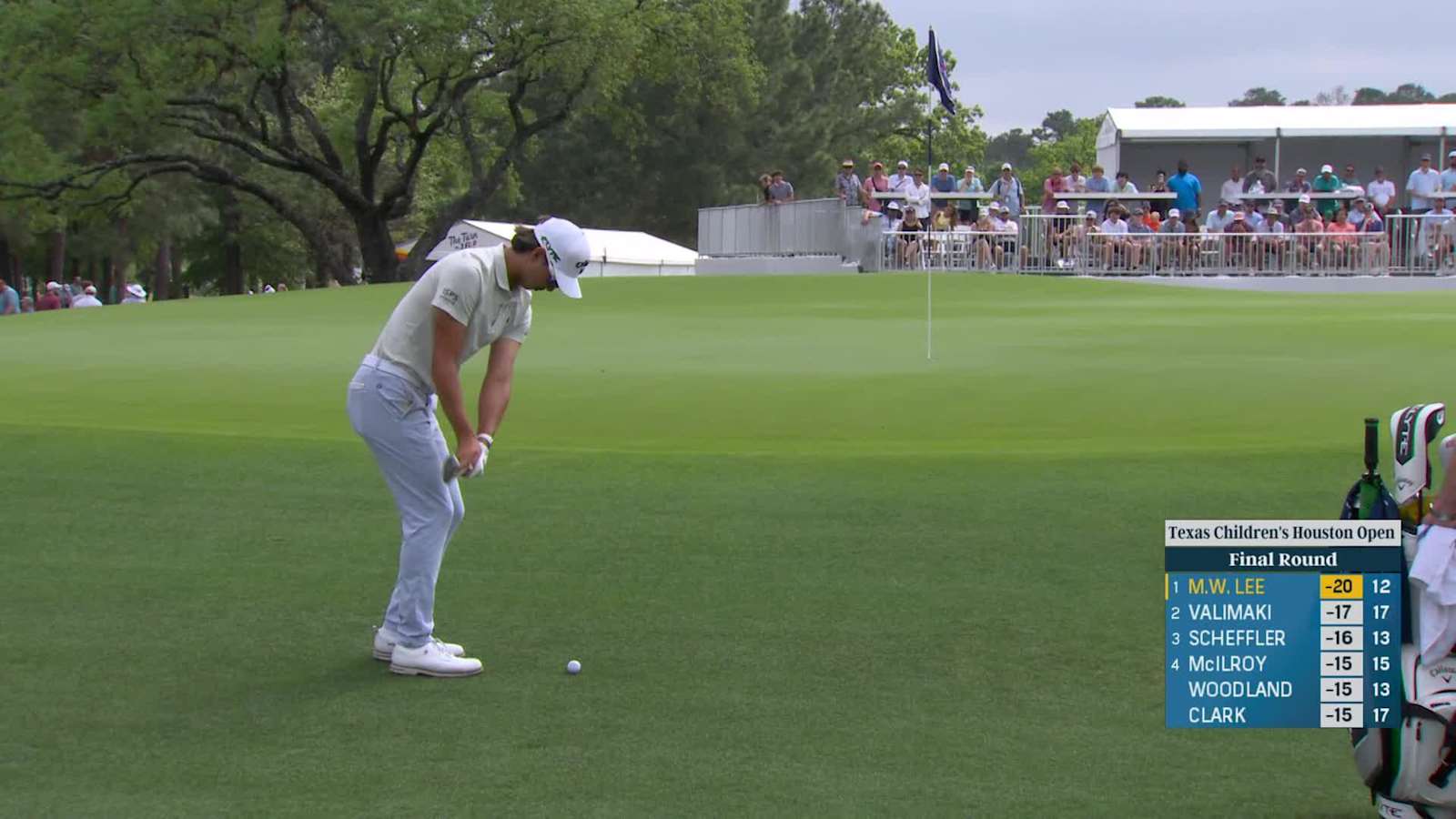 Min Woo Lee makes up-and-down birdie at Houston Open