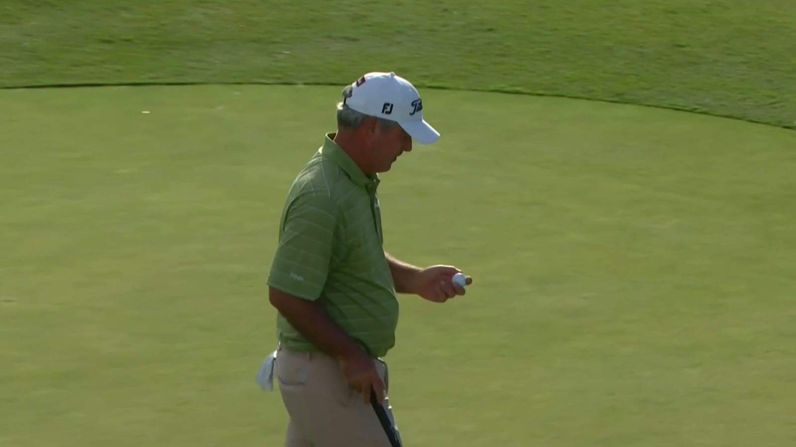 David Branshaw makes birdie at Dominion