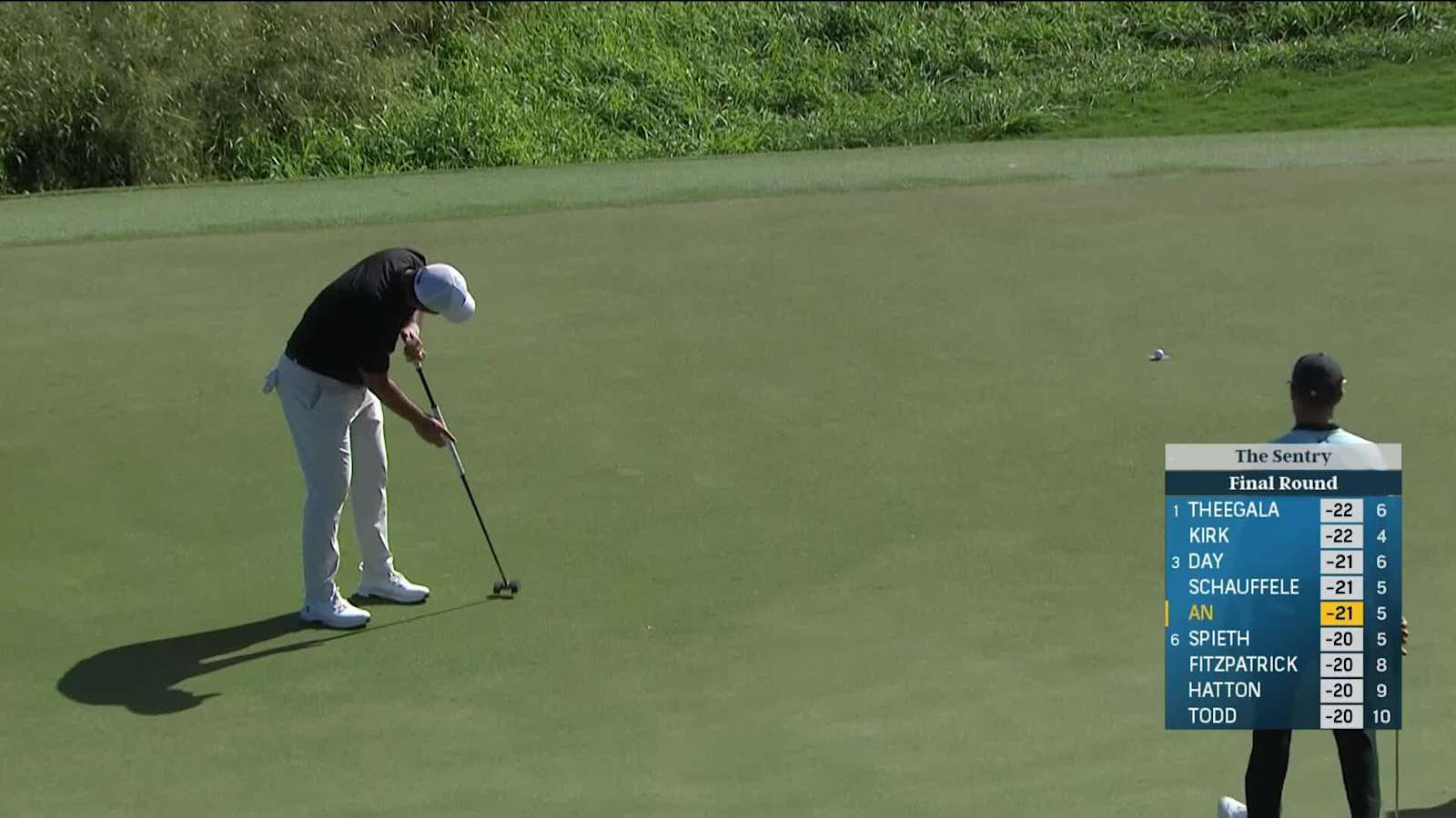 Byeong Hun An's 17-foot birdie putt at Sentry