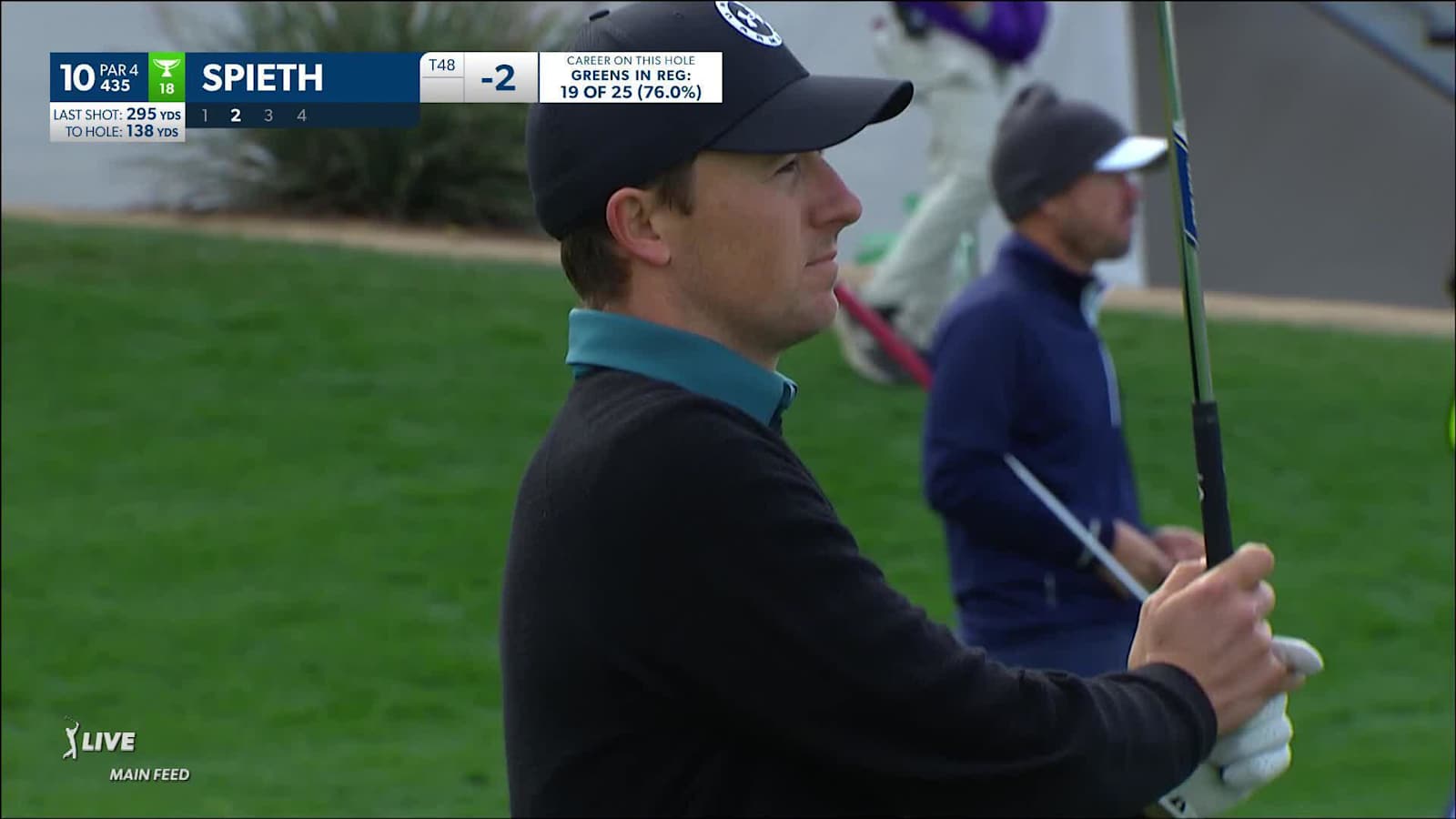 Jordan Spieth spins wedge that leads to birdie at WM Phoenix Open