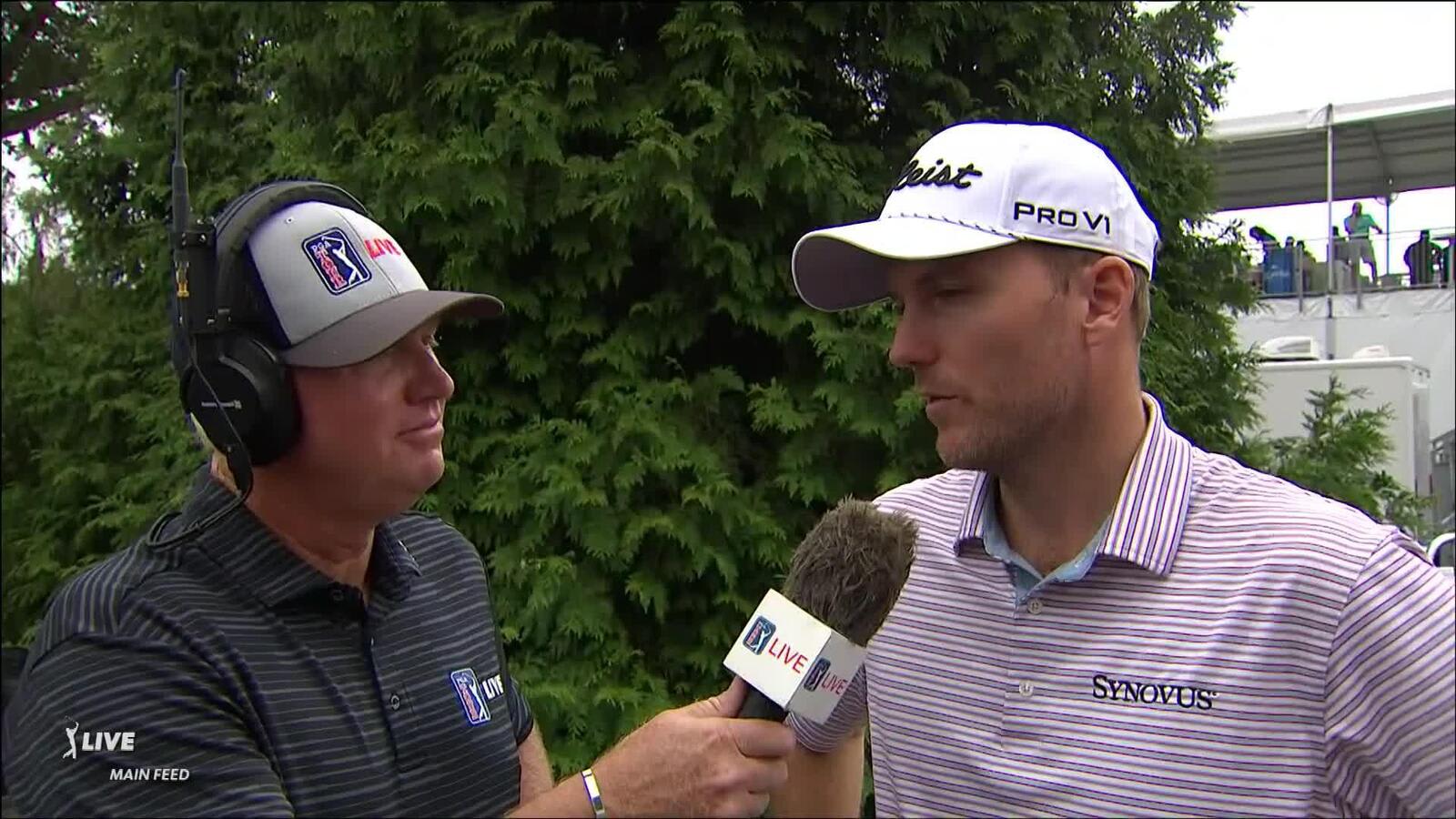 Russell Henley interview after Round 2 of Wyndham