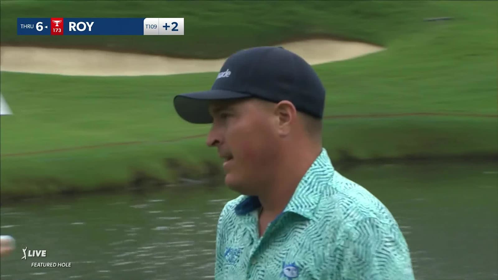 Kevin Roy's nice iron leads to birdie at Wyndham