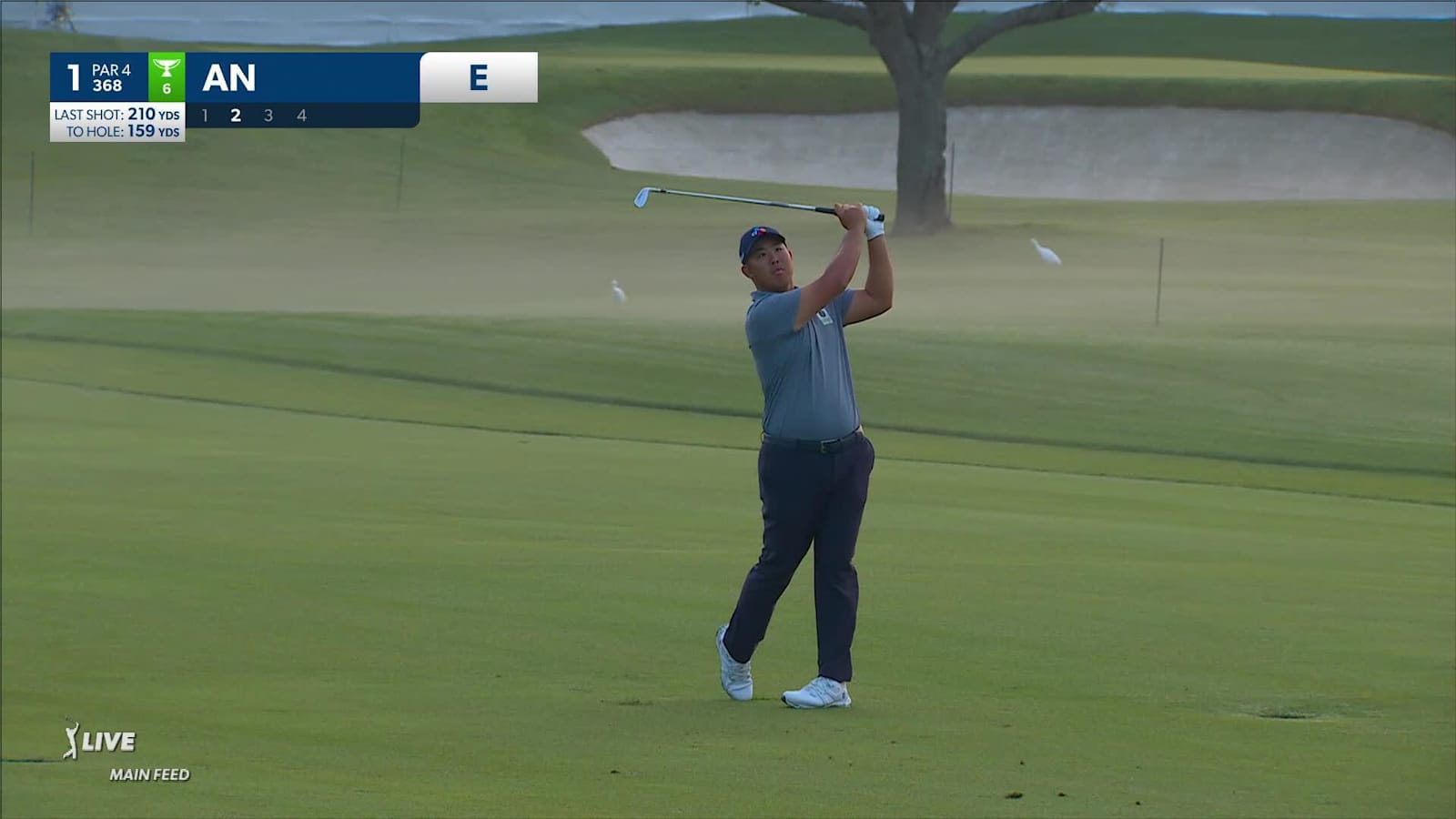 Byeong Hun An uses nice approach to set up birdie at Cognizant Classic