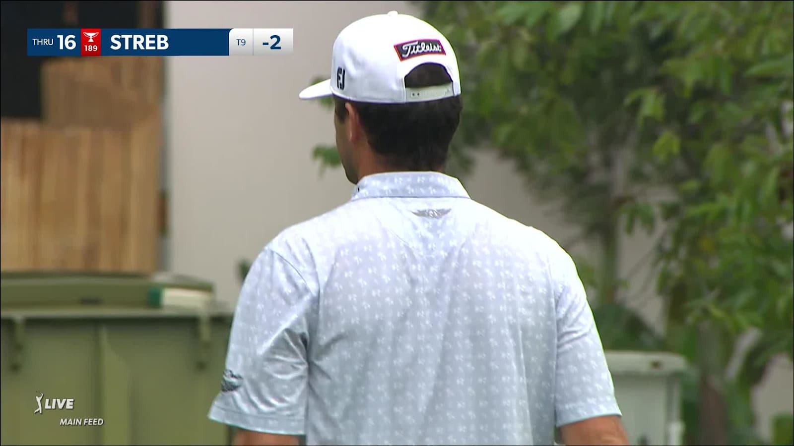 Robert Streb sinks 36-foot birdie putt at Wyndham