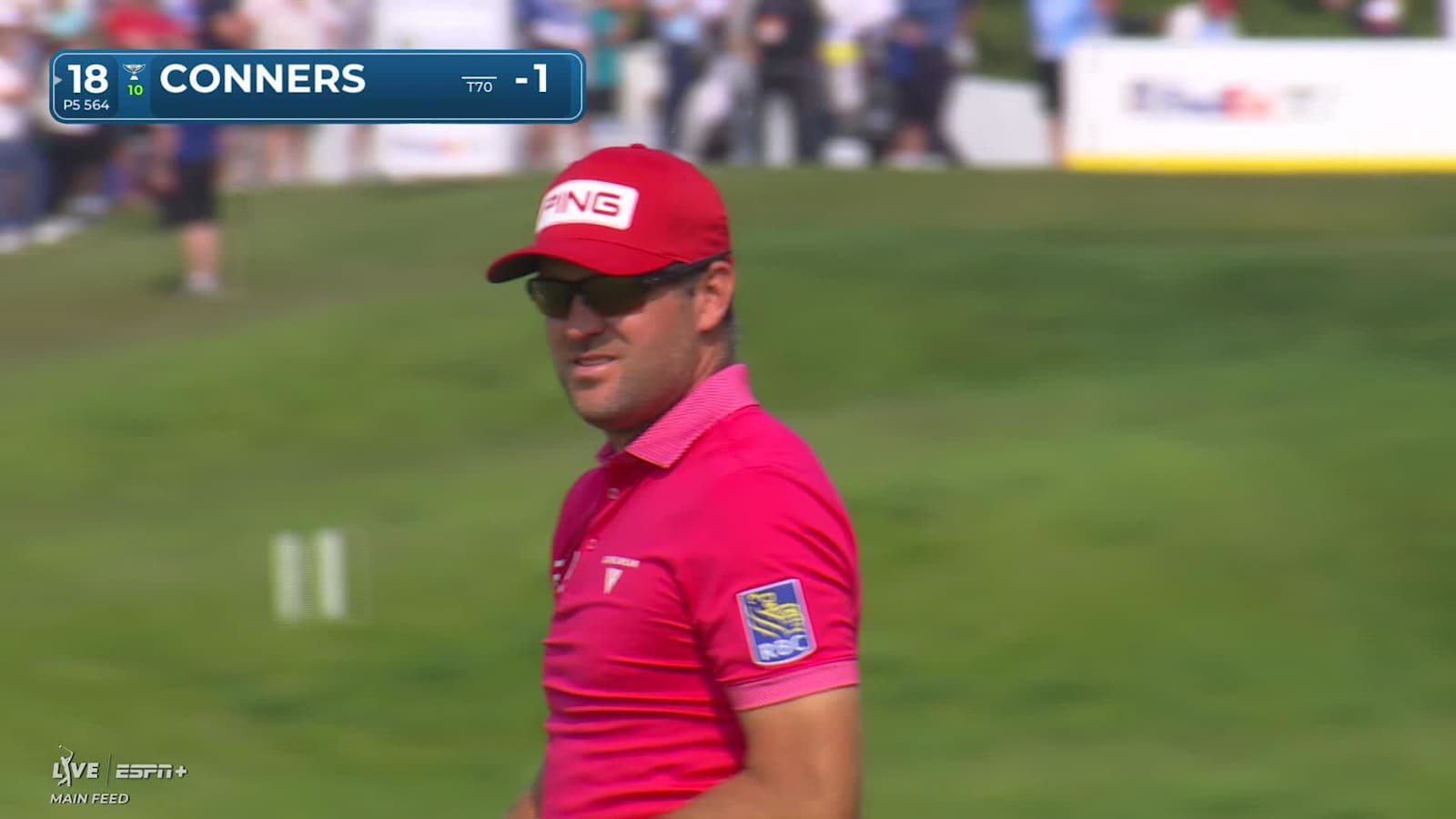 Corey Conners makes birdie on No. 18 at RBC Canadian