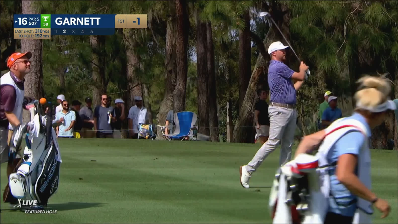 Brice Garnett's excellent approach leads to eagle at THE PLAYERS