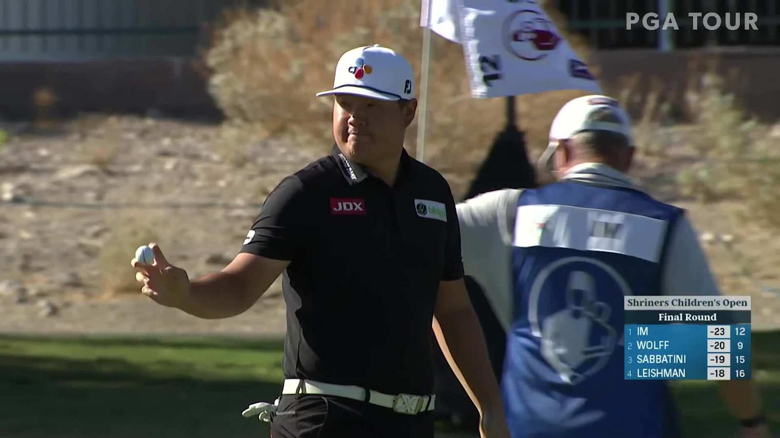 Sungjae Im's wedge to set up third birdie in a row at Shriners