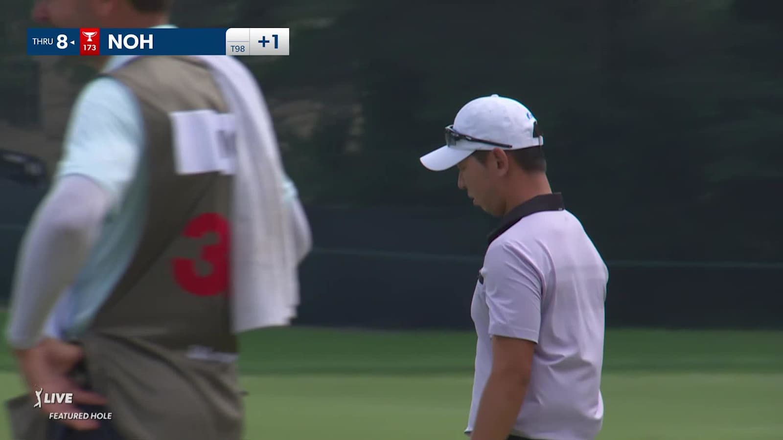 S.Y. Noh sinks a 33-foot birdie putt at 3M Open