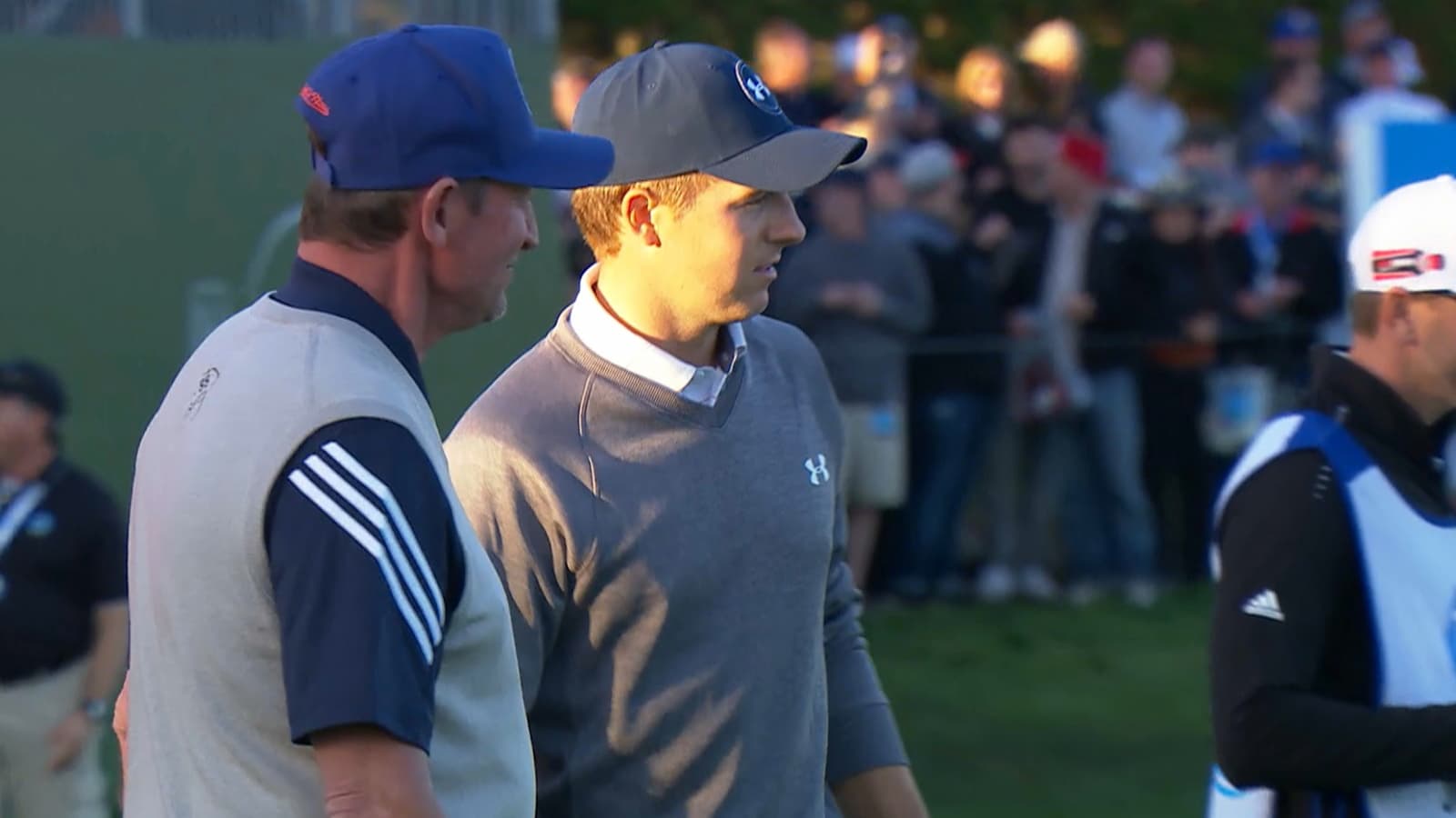 Jordan Spieth's rock solid birdie putt on No. 17 at AT&T Pebble Beach