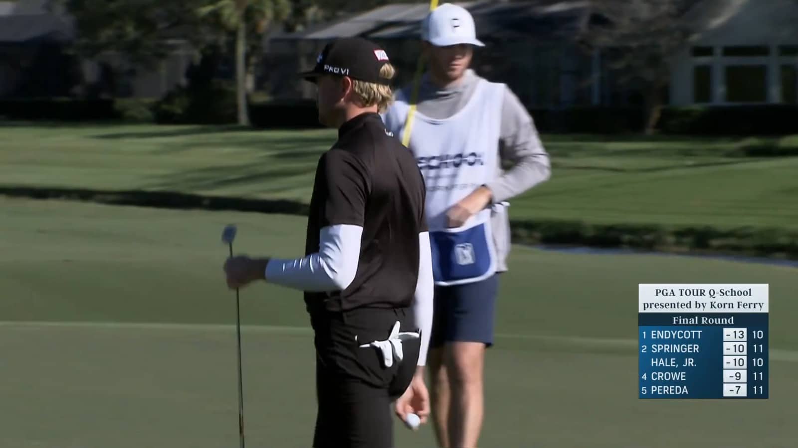 Danny Walker makes birdie at PGA TOUR Q-School