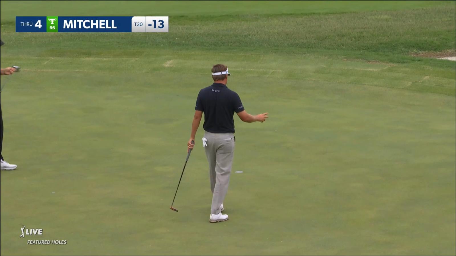Keith Mitchell makes bounce-back birdie on No. 4 at THE CJ CUP