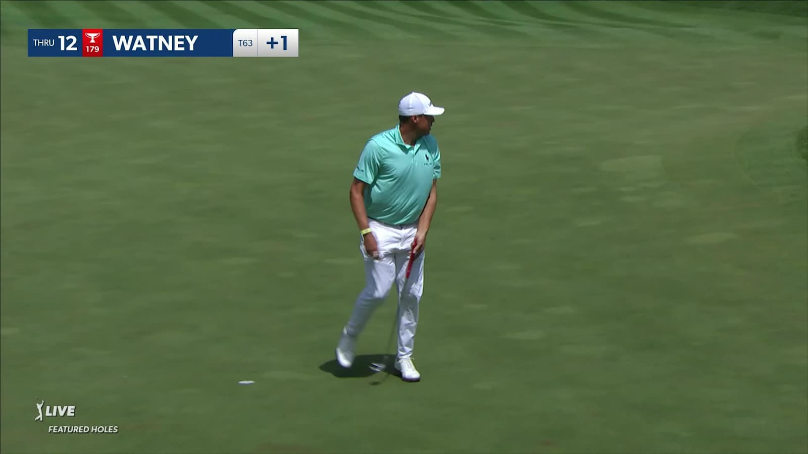 Nick Watney dials in tee shot to set up birdie at John Deere