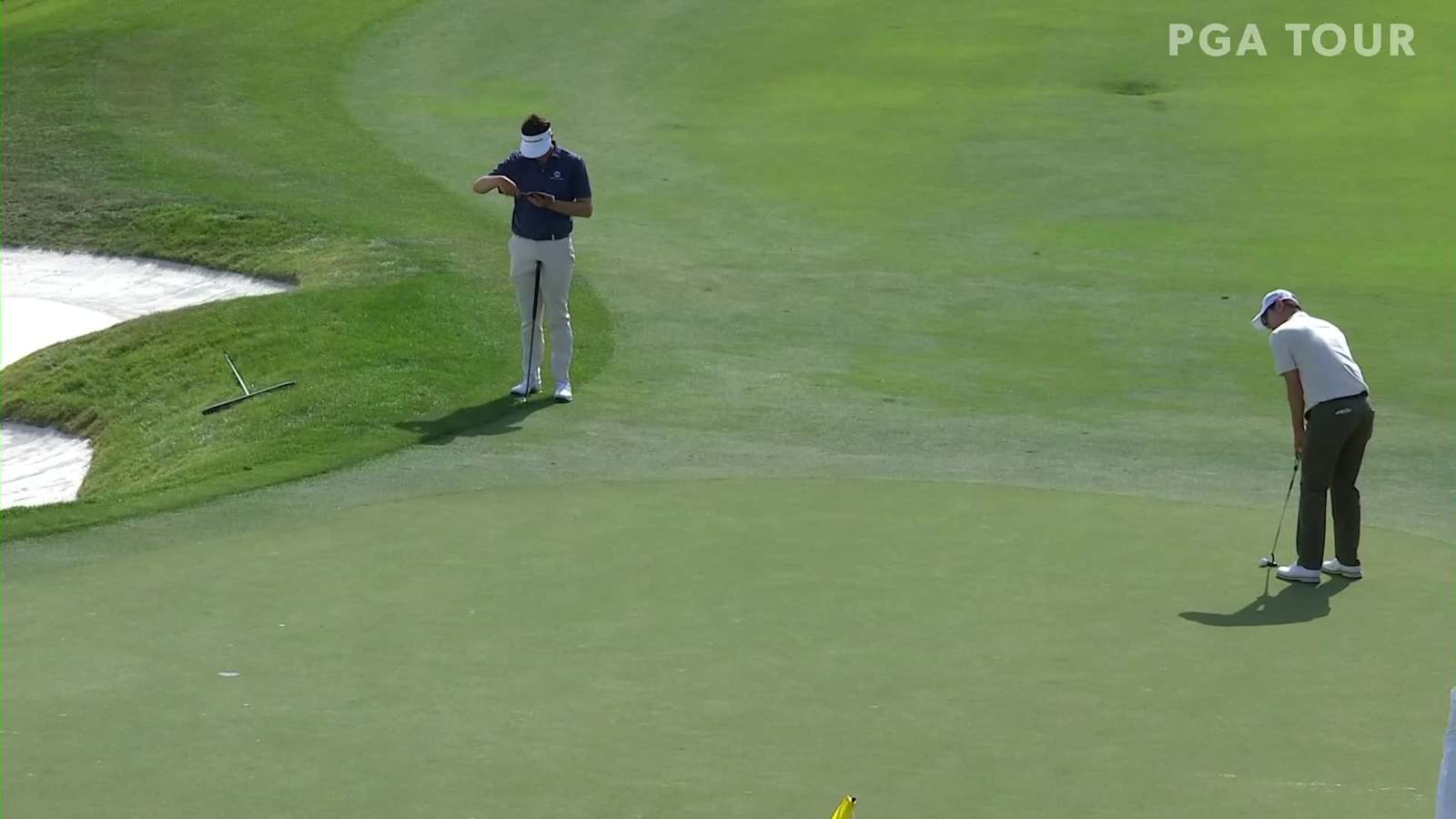 Seung-Yul Noh finishes his day with an eagle on No. 18 in Round 2 at The Honda Classic