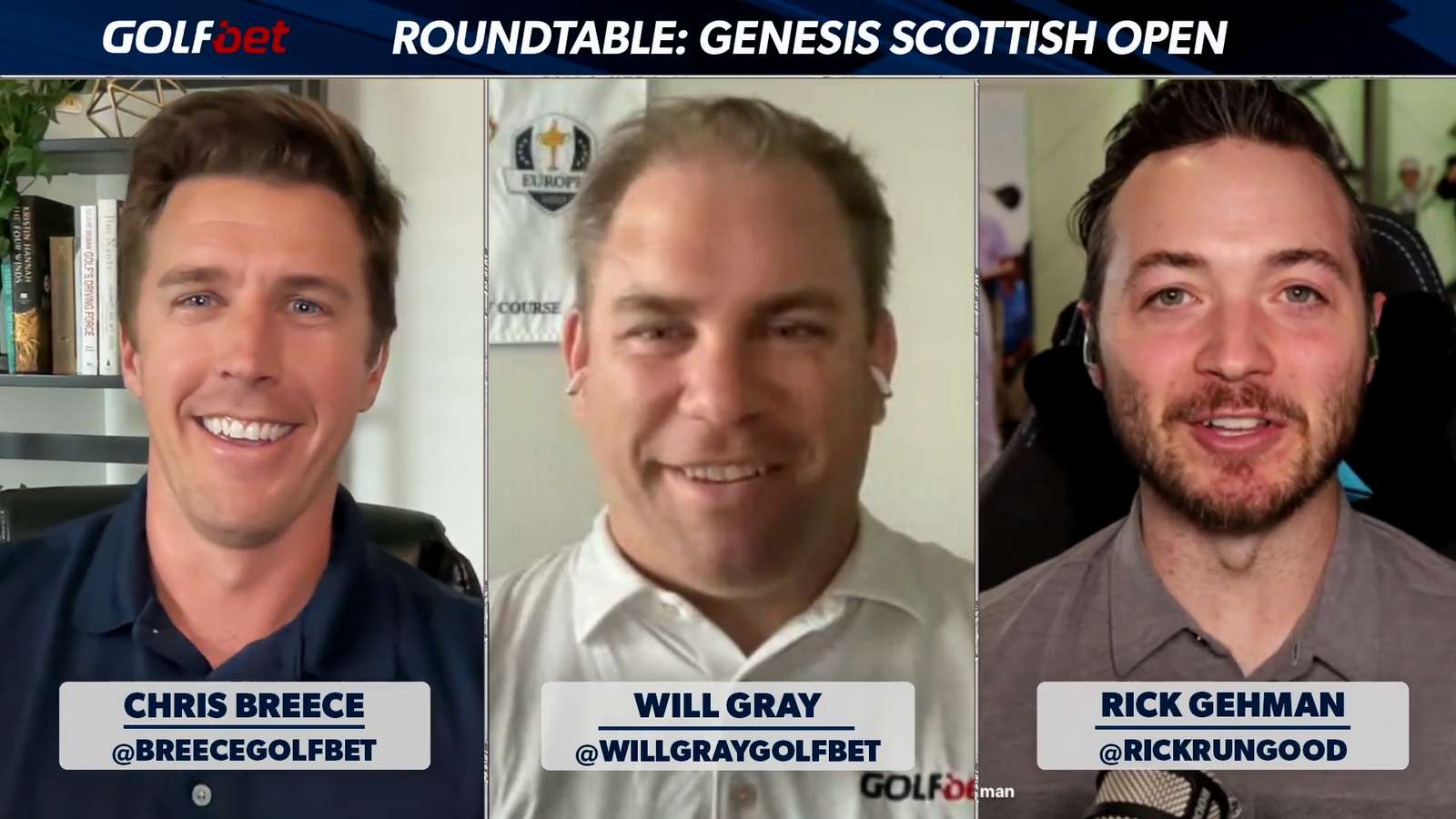 Rick Gehman joins Roundtable for picks and predictions at Genesis Scottish Open