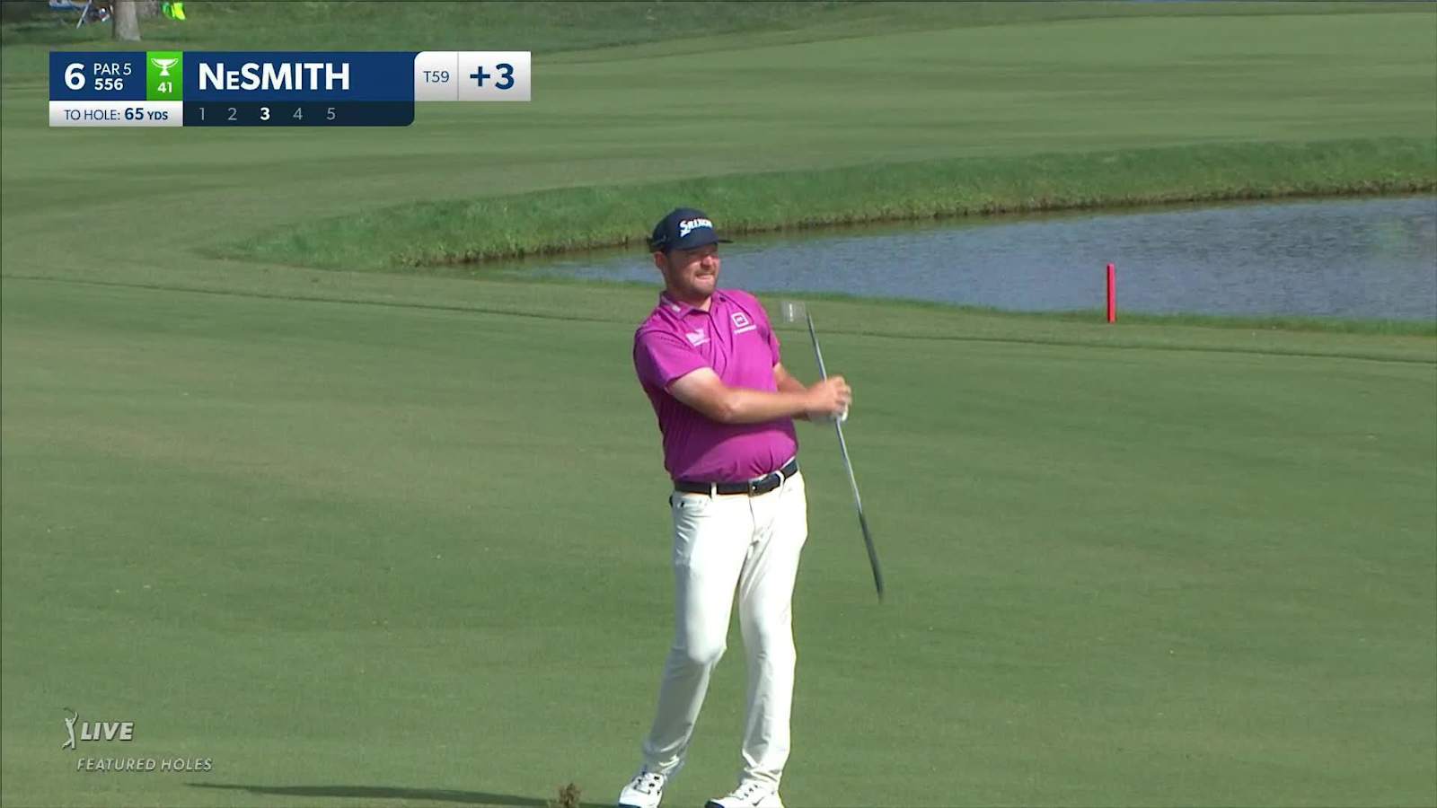 Matthew NeSmith wedges it close to set up birdie at Arnold Palmer