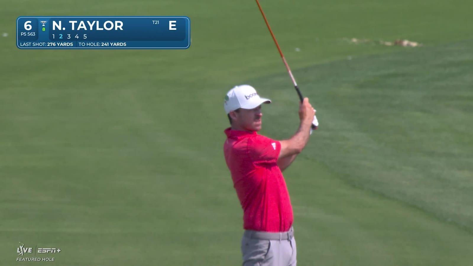 Nick Taylor makes birdie on No. 6 at Arnold Palmer Invitational