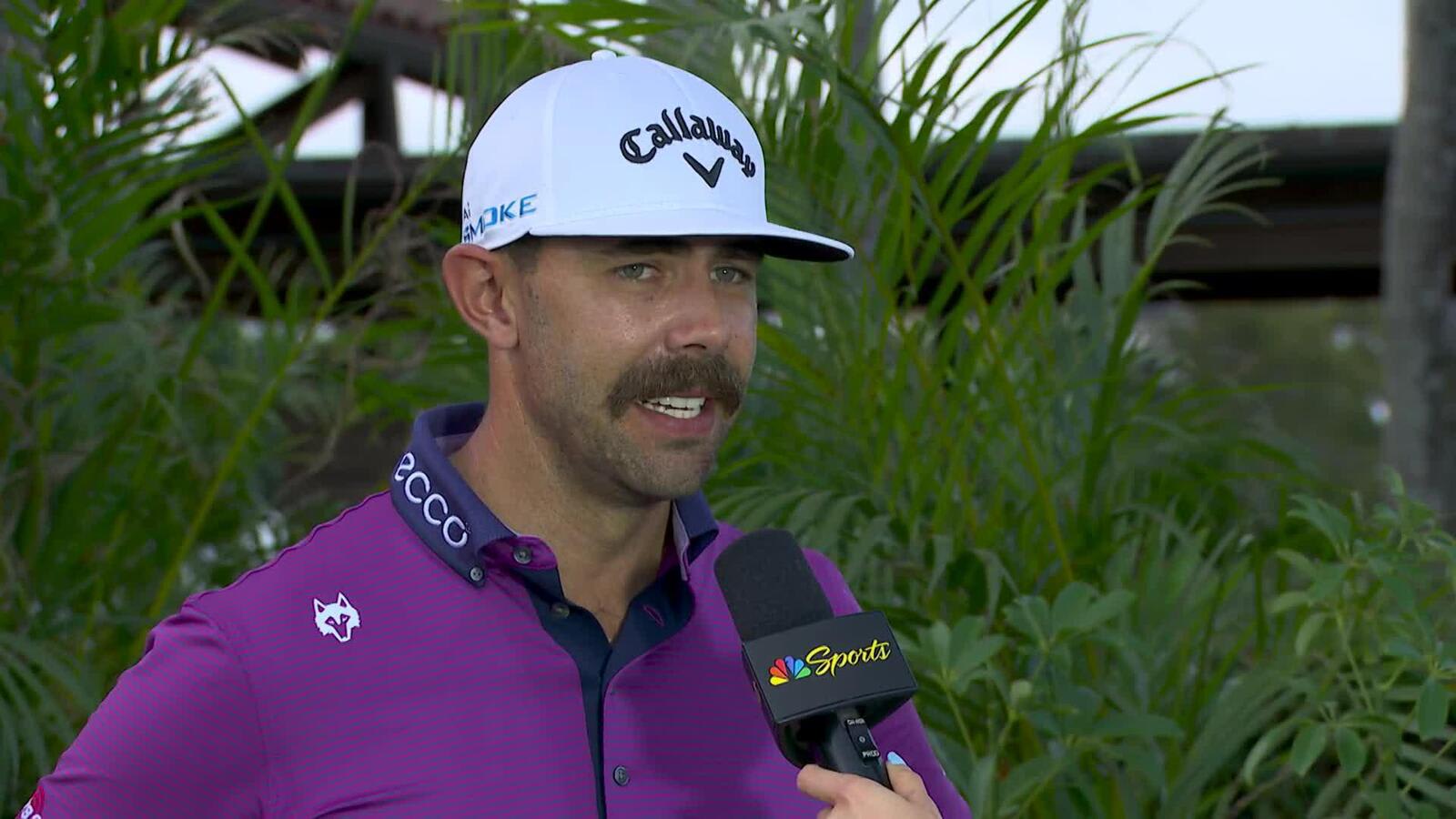 Erik van Rooyen's interview after Round 1 of Cognizant Classic 