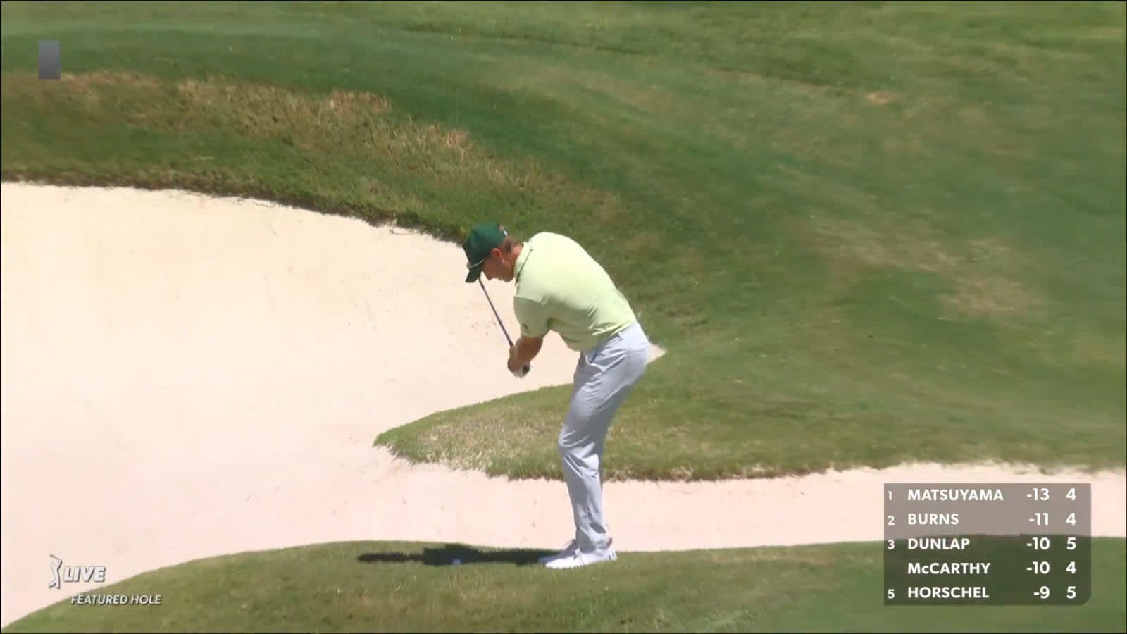 Jordan Spieth grinds out a birdie after finding rough at FedEx St. Jude