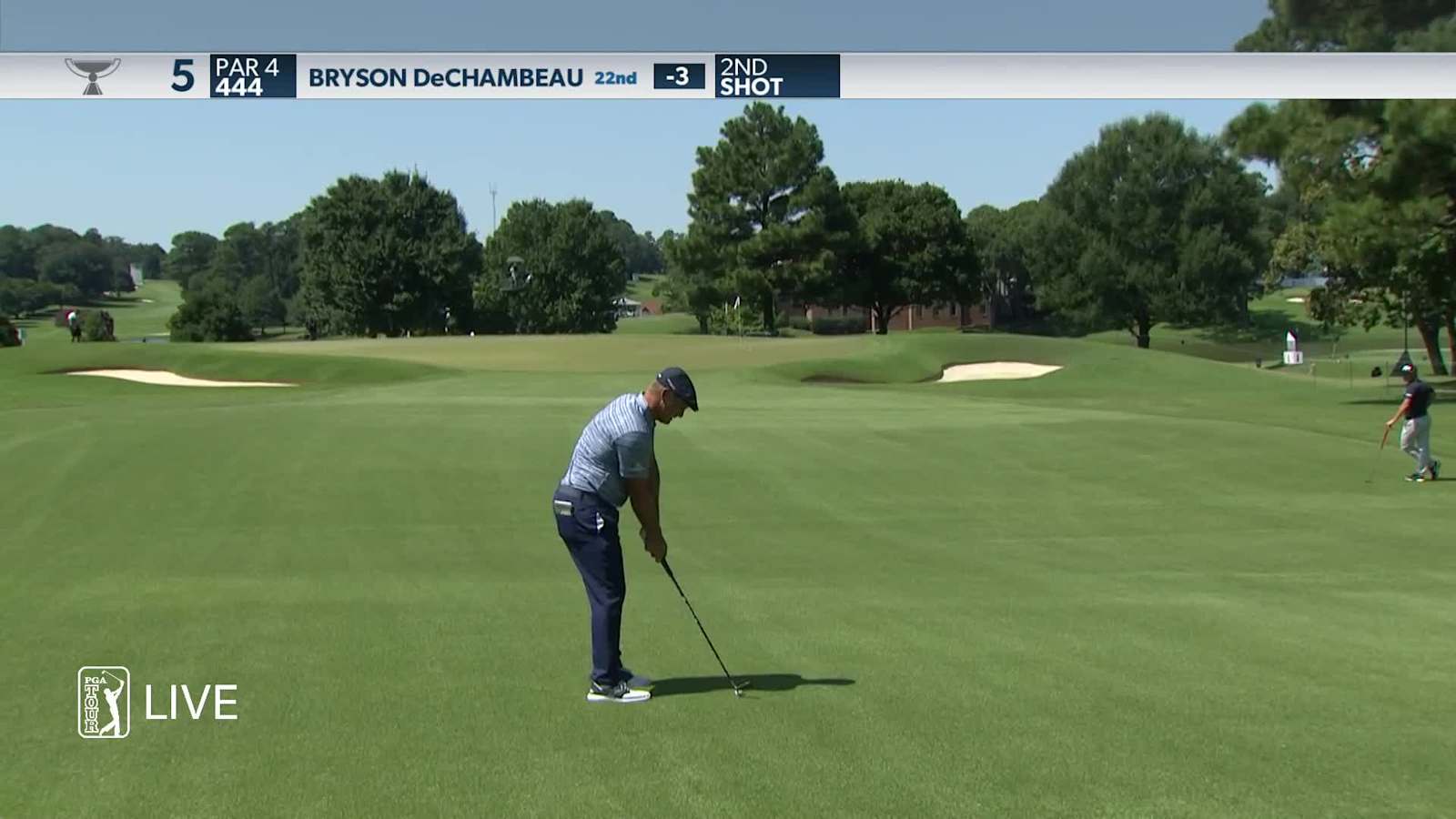 Bryson DeChambeau birdies No. 5 at TOUR Championship