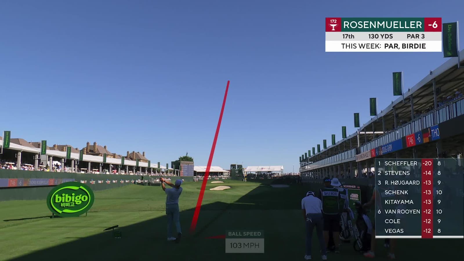 Thomas Rosenmueller nearly aces No. 17 at THE CJ CUP