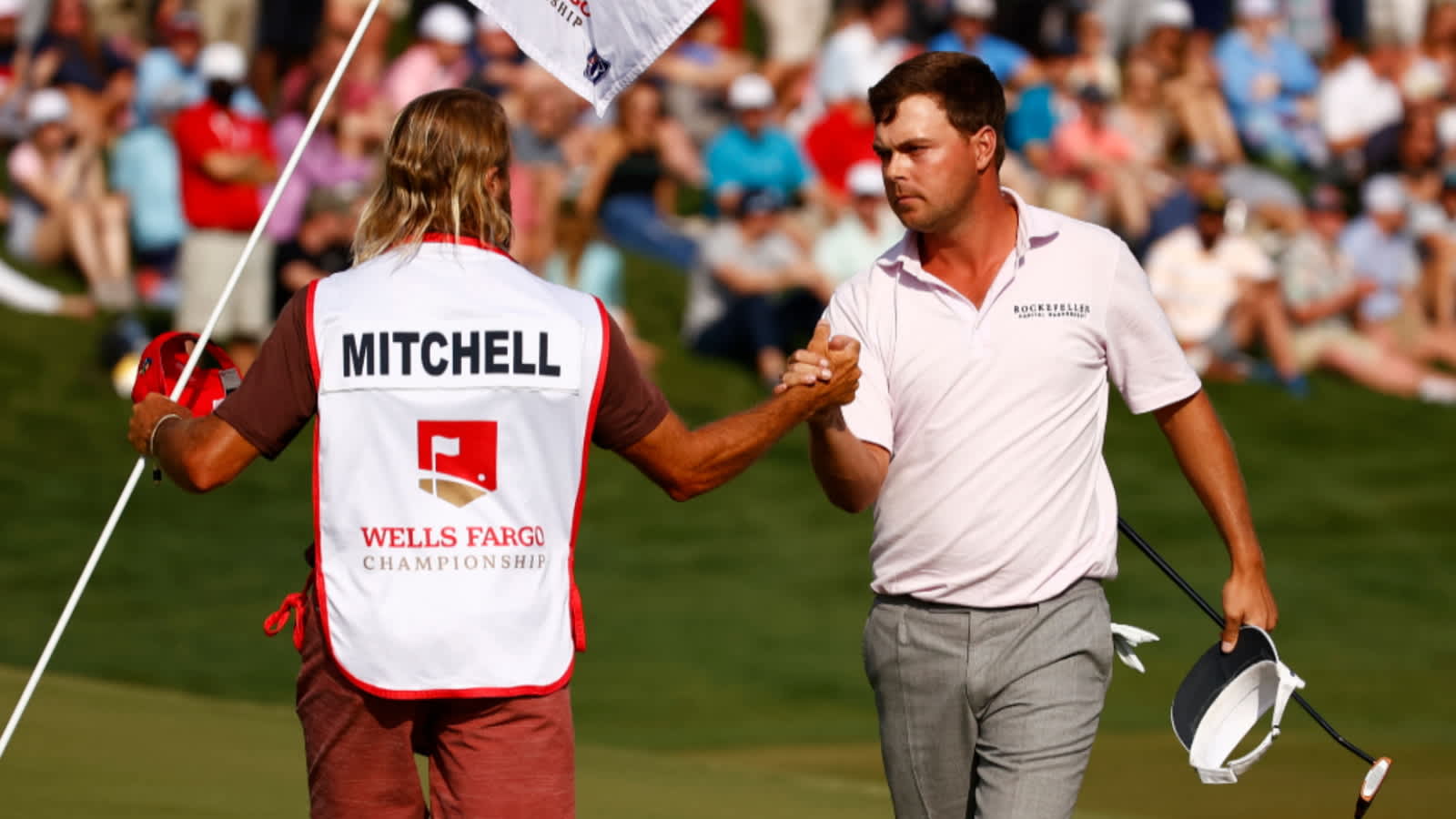 Keith Mitchell’s bogey-free 66 gives him lead by two after Round 3 at Wells Fargo