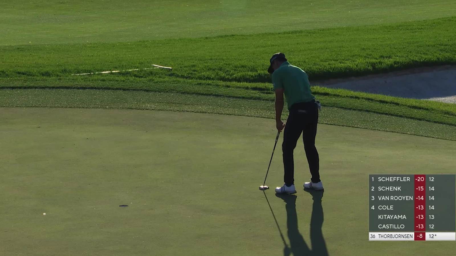 Michael Thorbjornsen makes birdie on No. 4 at THE CJ CUP