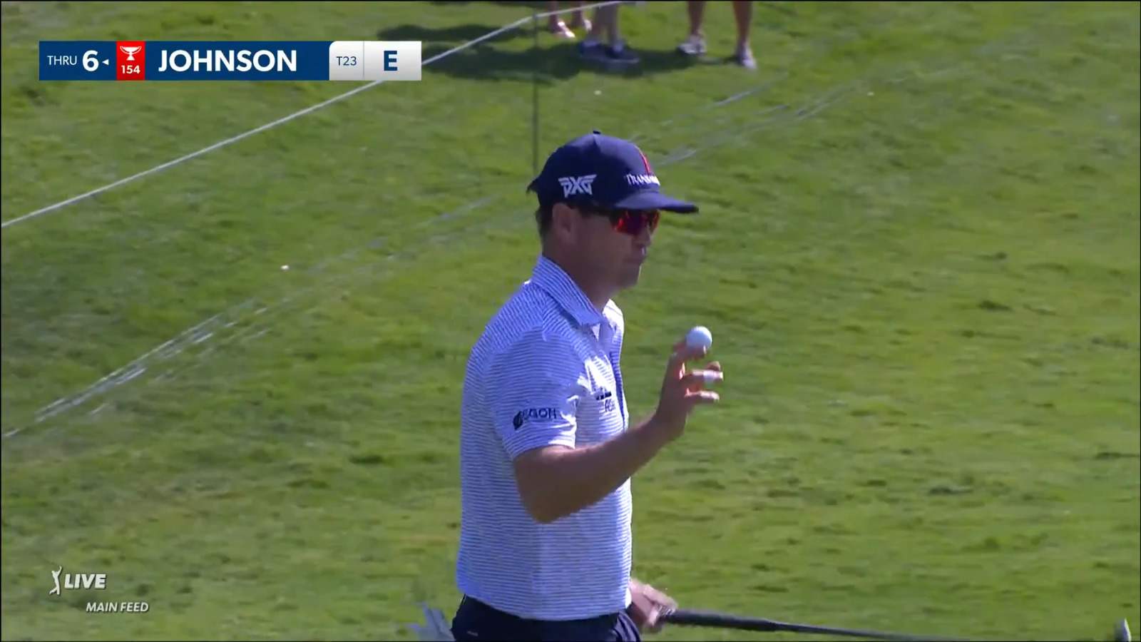 Zach Johnson sends approach to within 5-feet at the Memorial