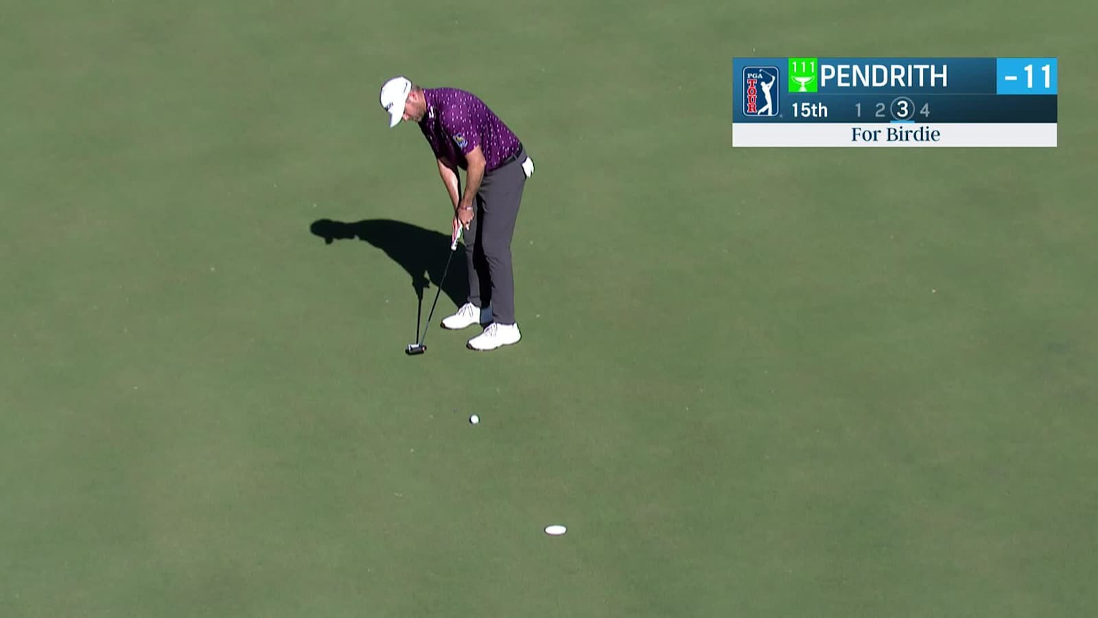 Taylor Pendrith makes 10-foot birdie at Shriners Children's Open