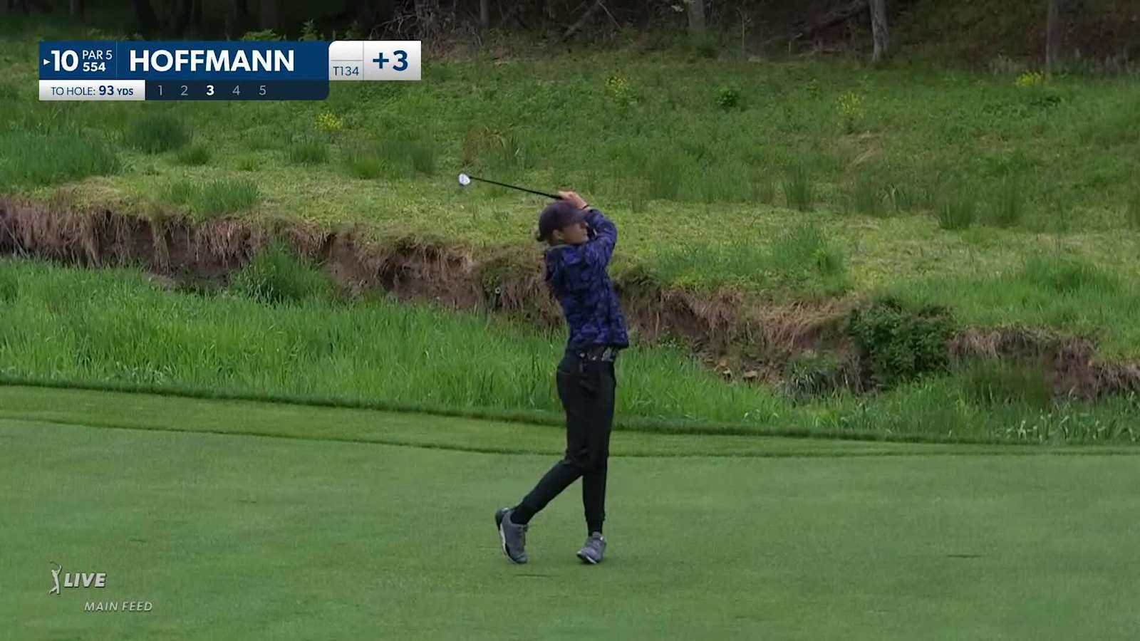 Morgan Hoffmann opens with birdie at Wells Fargo