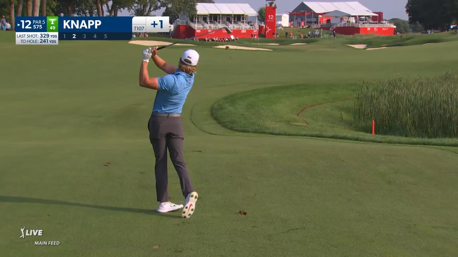 Jake Knapp hits green in two to setup eagle at 3M Open