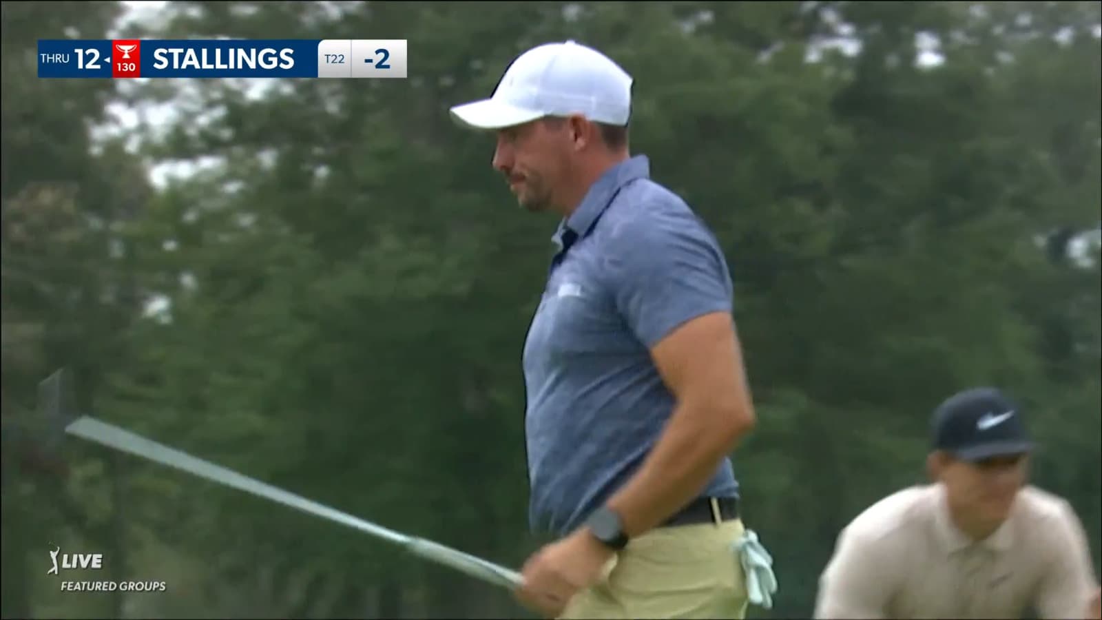 Scott Stallings makes birdie on No. 3 at Sanderson Farms