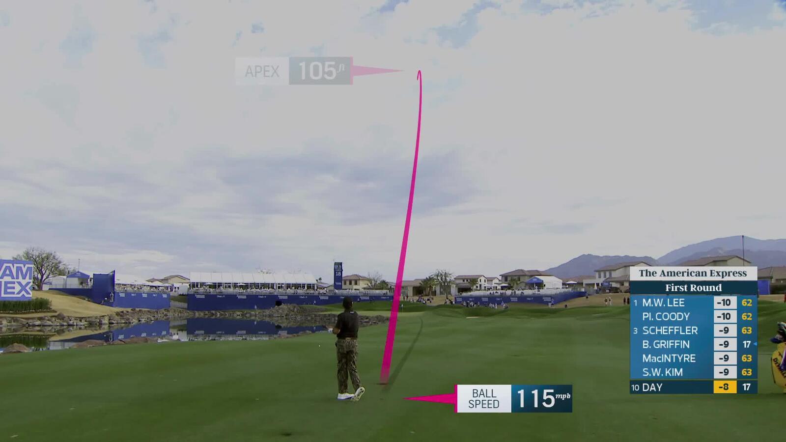Jason Day hits 153-yard approach to 11 feet, sets up birdie on No
