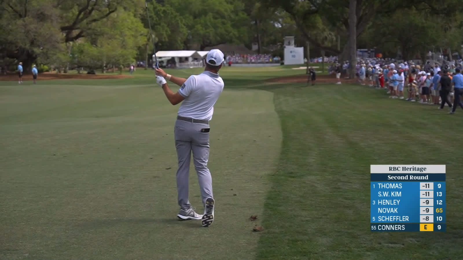 Corey Conners uses quality approach to set up birdie at RBC Heritage
